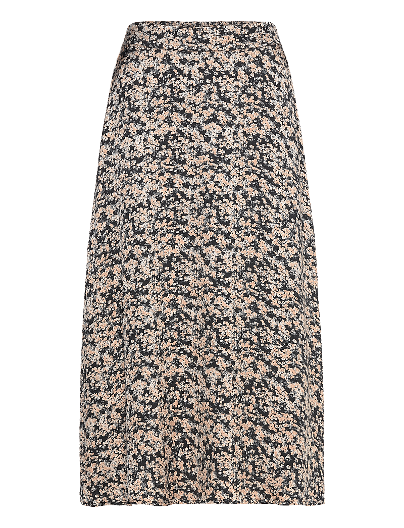 Bruuns Bazaar - FloretBBAmattas skirt - midi nederdele - sand black - 1