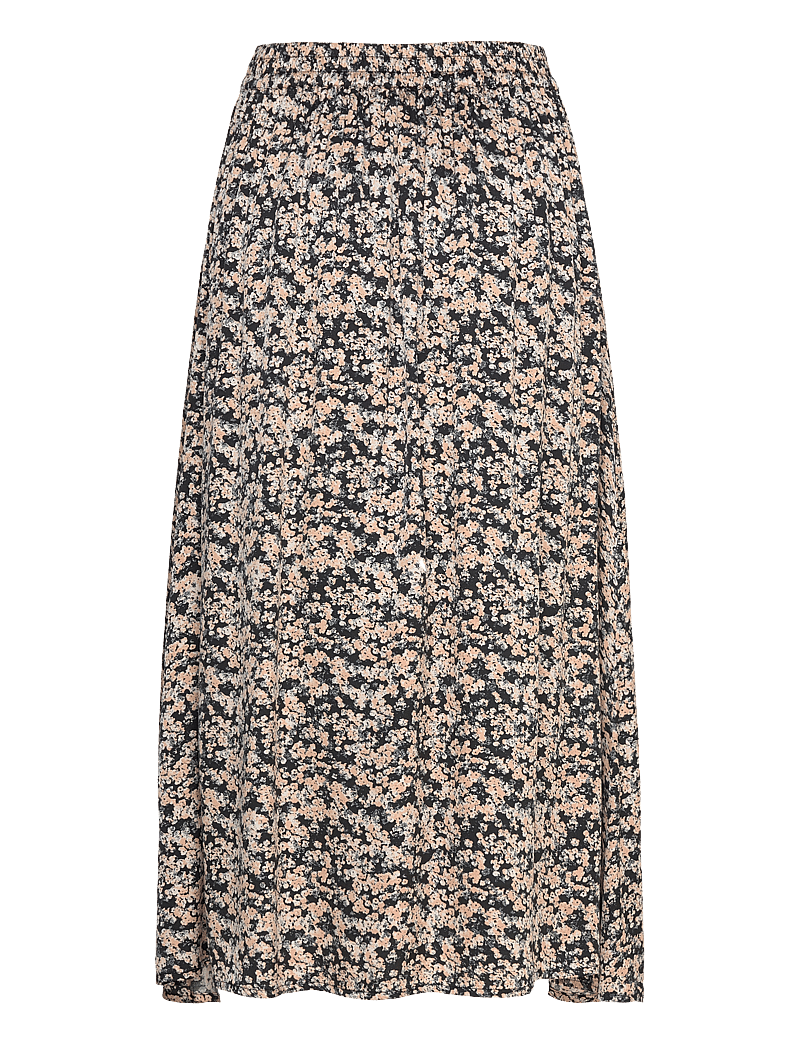 Bruuns Bazaar - FloretBBAmattas skirt - midi nederdele - sand black - 2