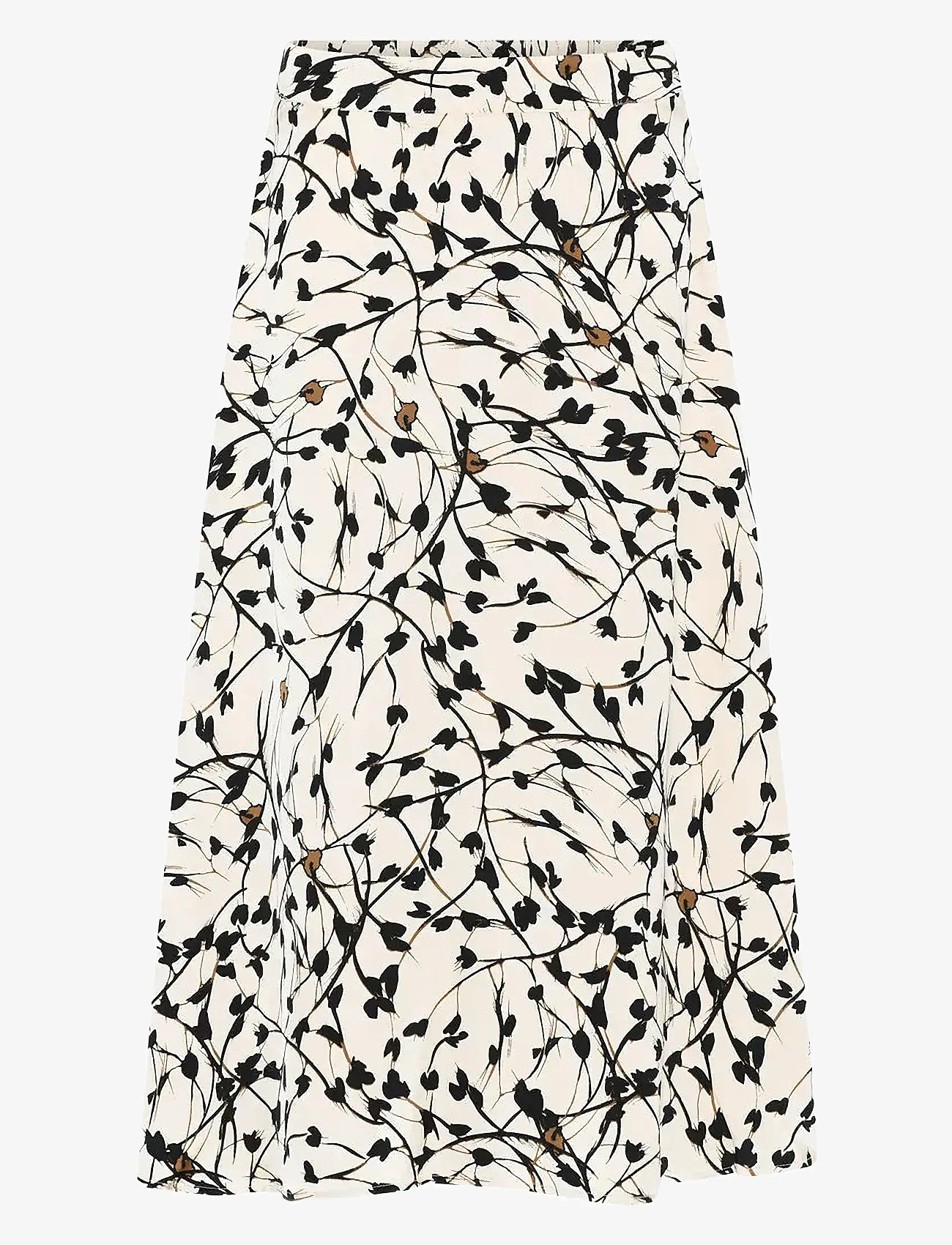 Bruuns Bazaar - FloretBBAmattas skirt - midiseelikud - white cream aop - 0