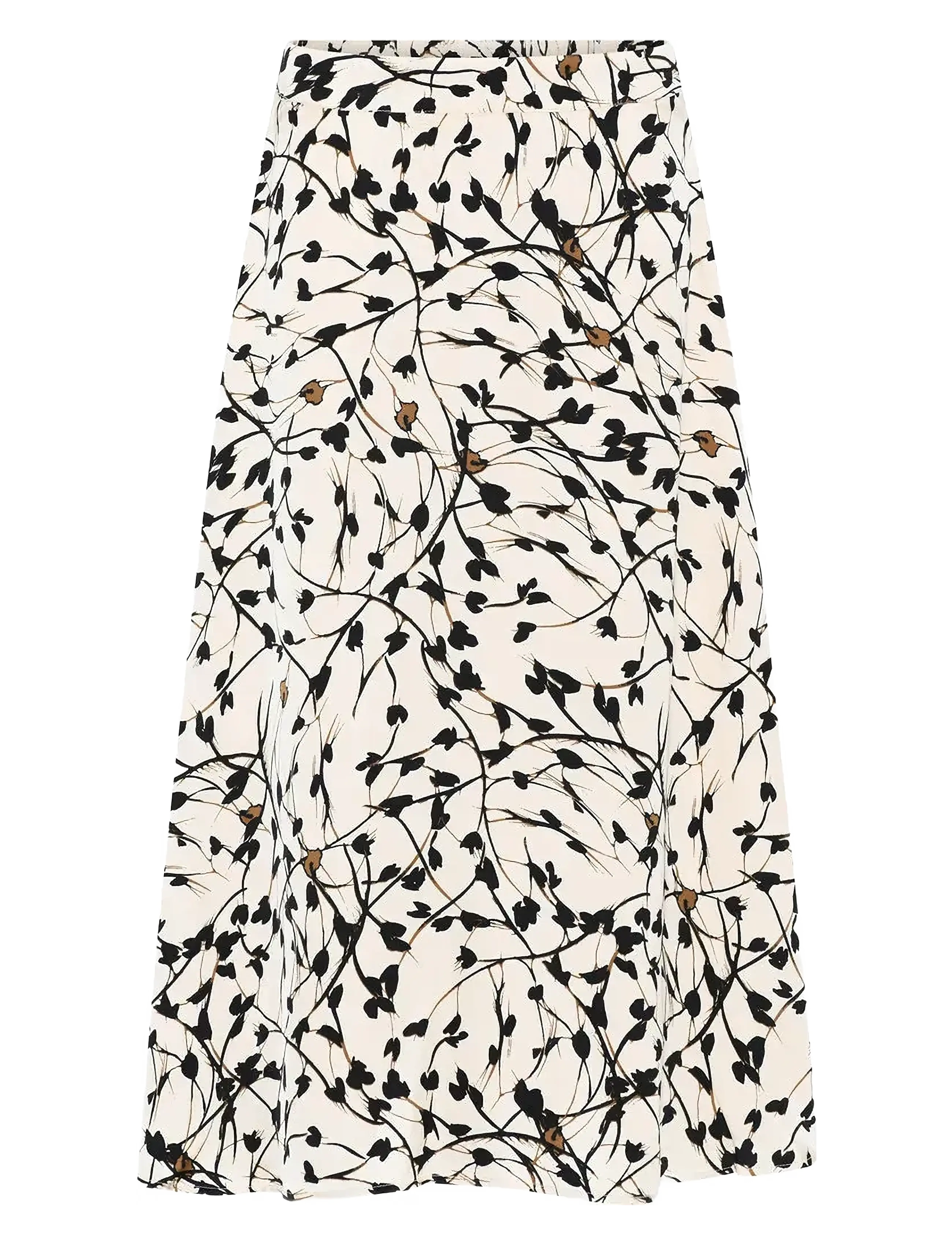 Bruuns Bazaar FloretBBAmattas skirt - Tøj - WHITE CREAM AOP / white