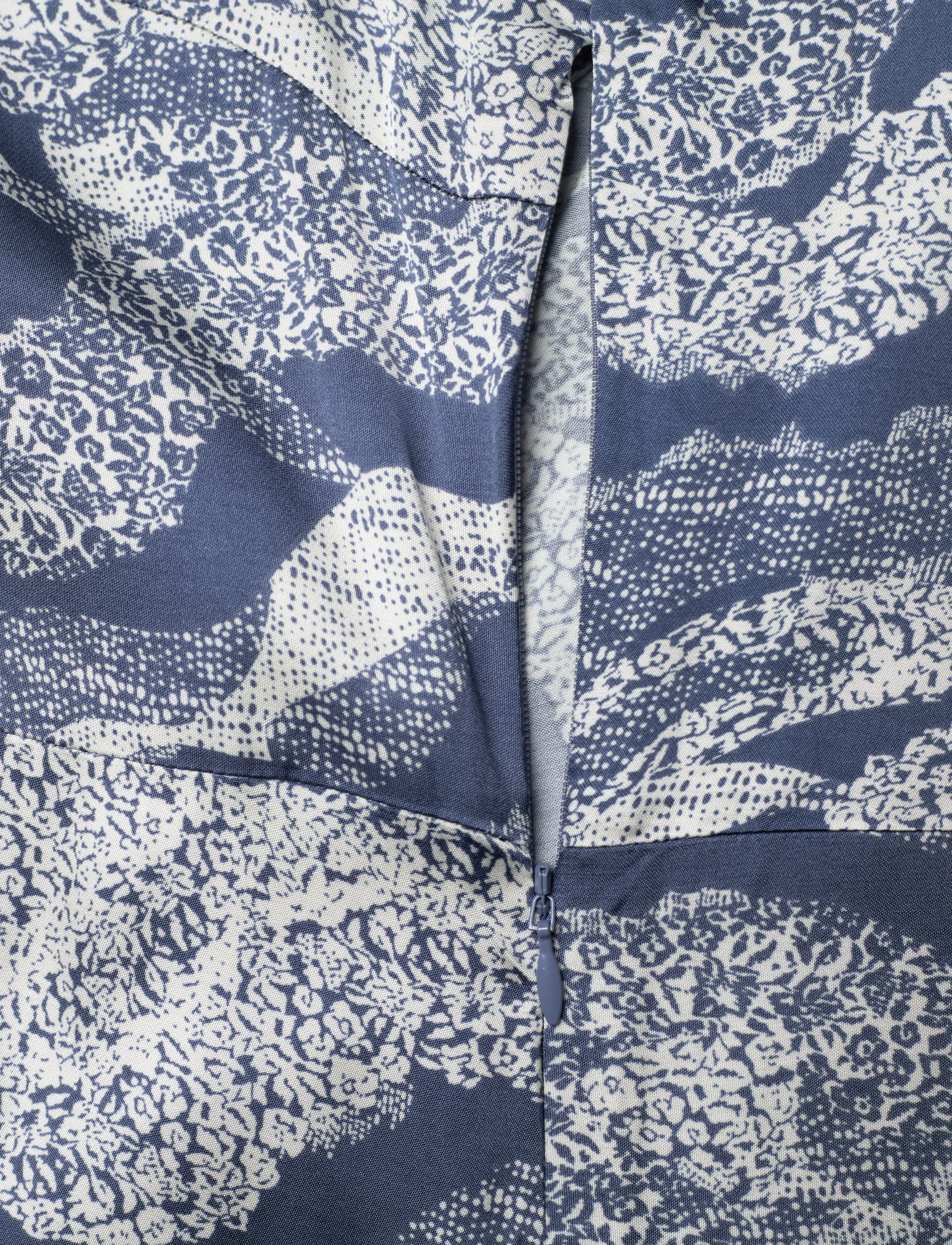 Bruuns Bazaar - FloretBBClarenas dress - midikleidid - blue lace print - 4
