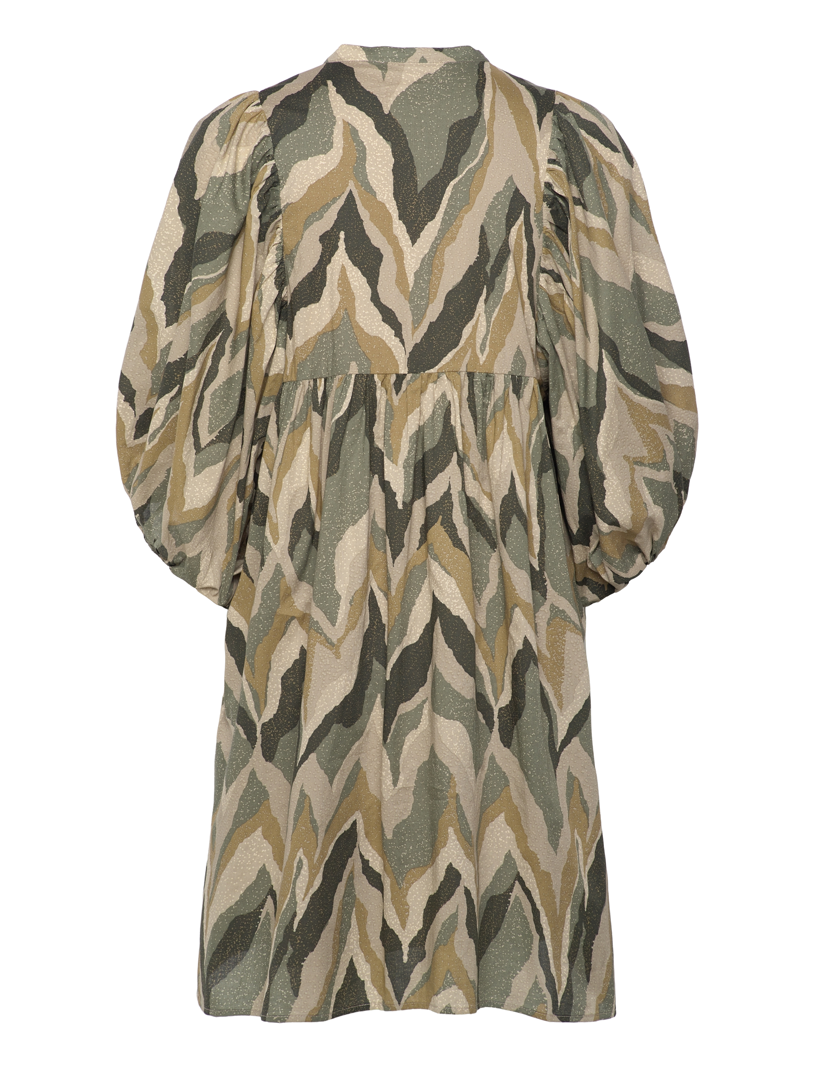 Bruuns Bazaar - AsterBBSarina dress - juhlamekot - green print - 2