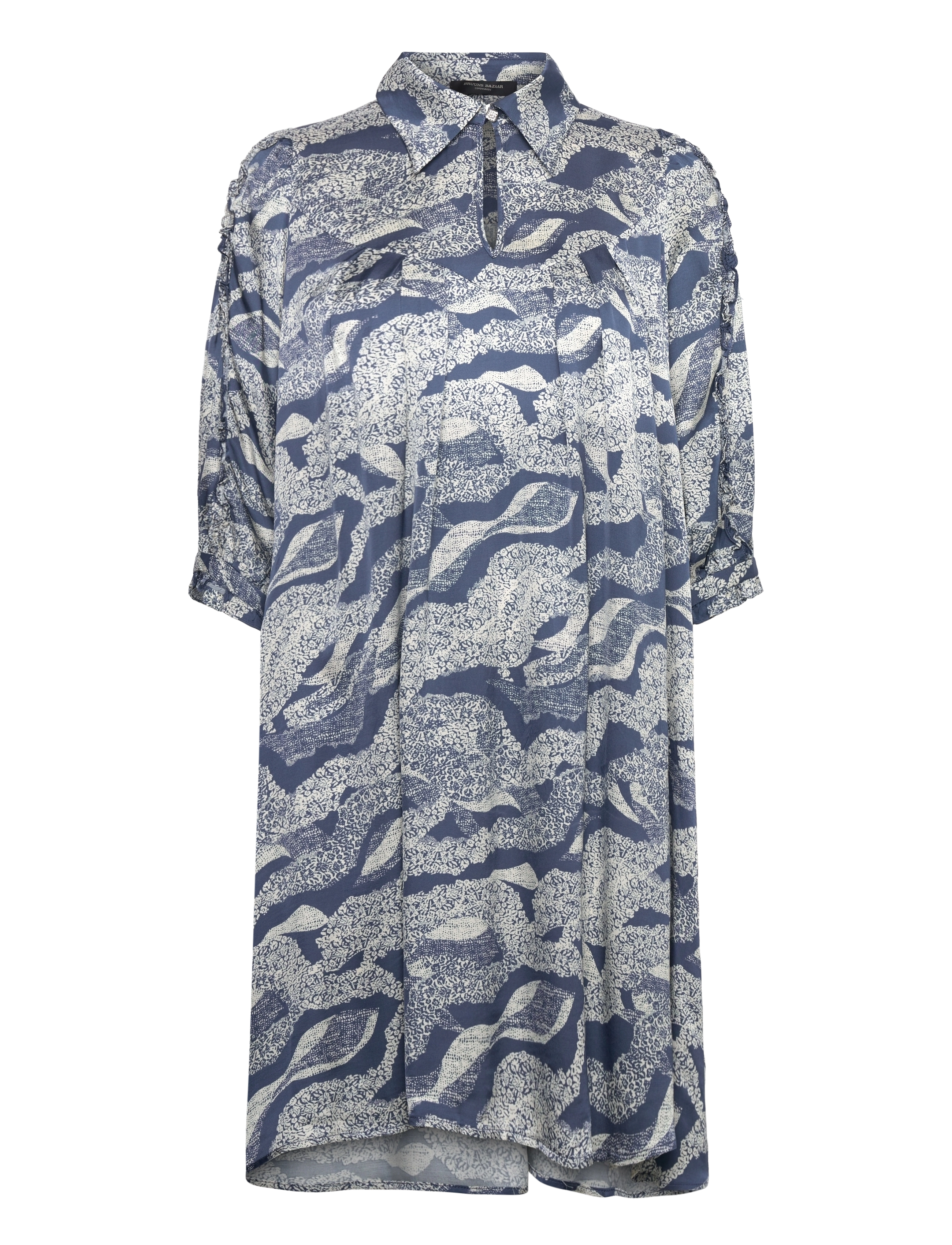 BRUUNS BAZAAR Floretbbtamia Kleid Blau - 36 - Damen