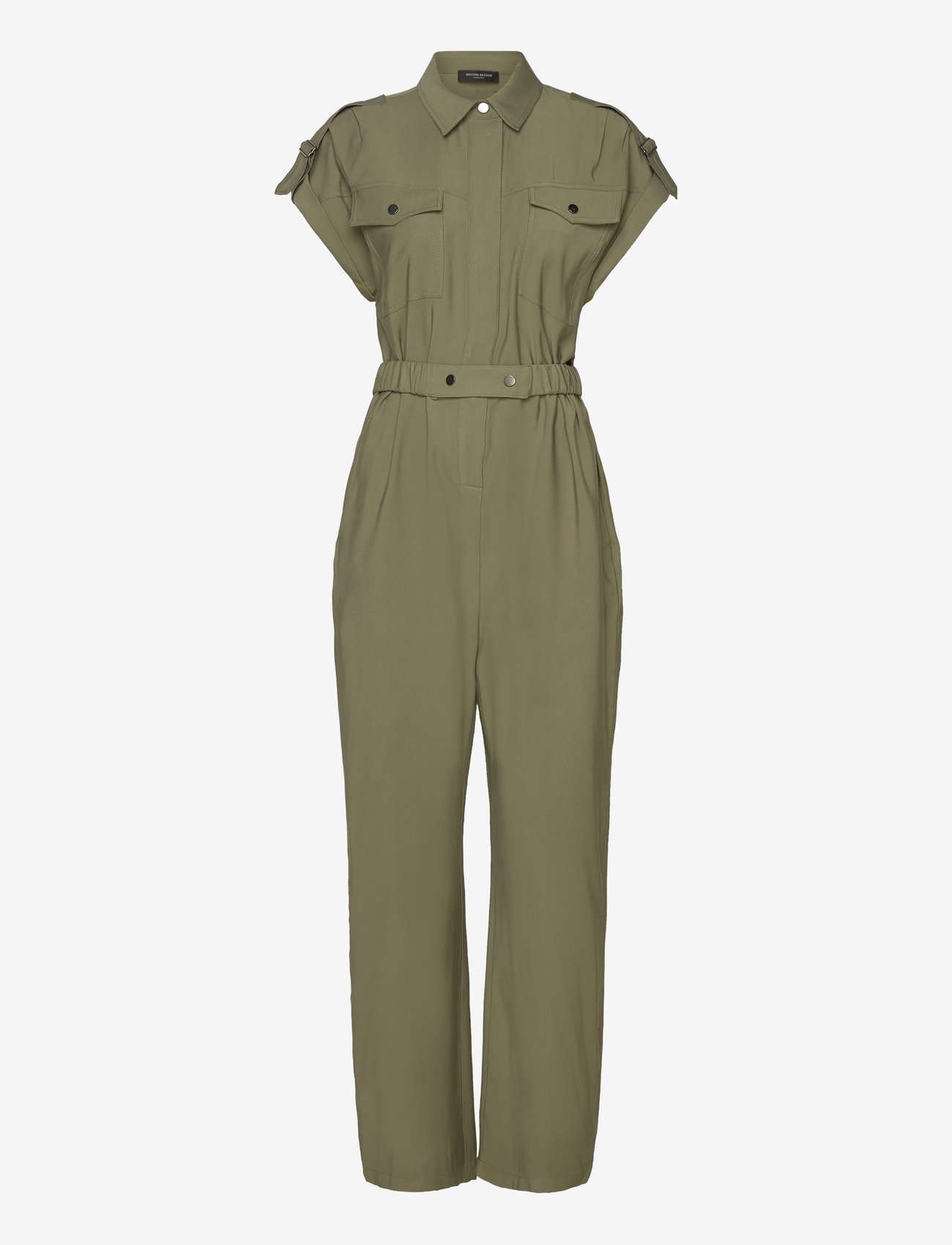 Bruuns Bazaar - GlutinosaBBVina jumpsuit - fashion trends - deep olive - 0