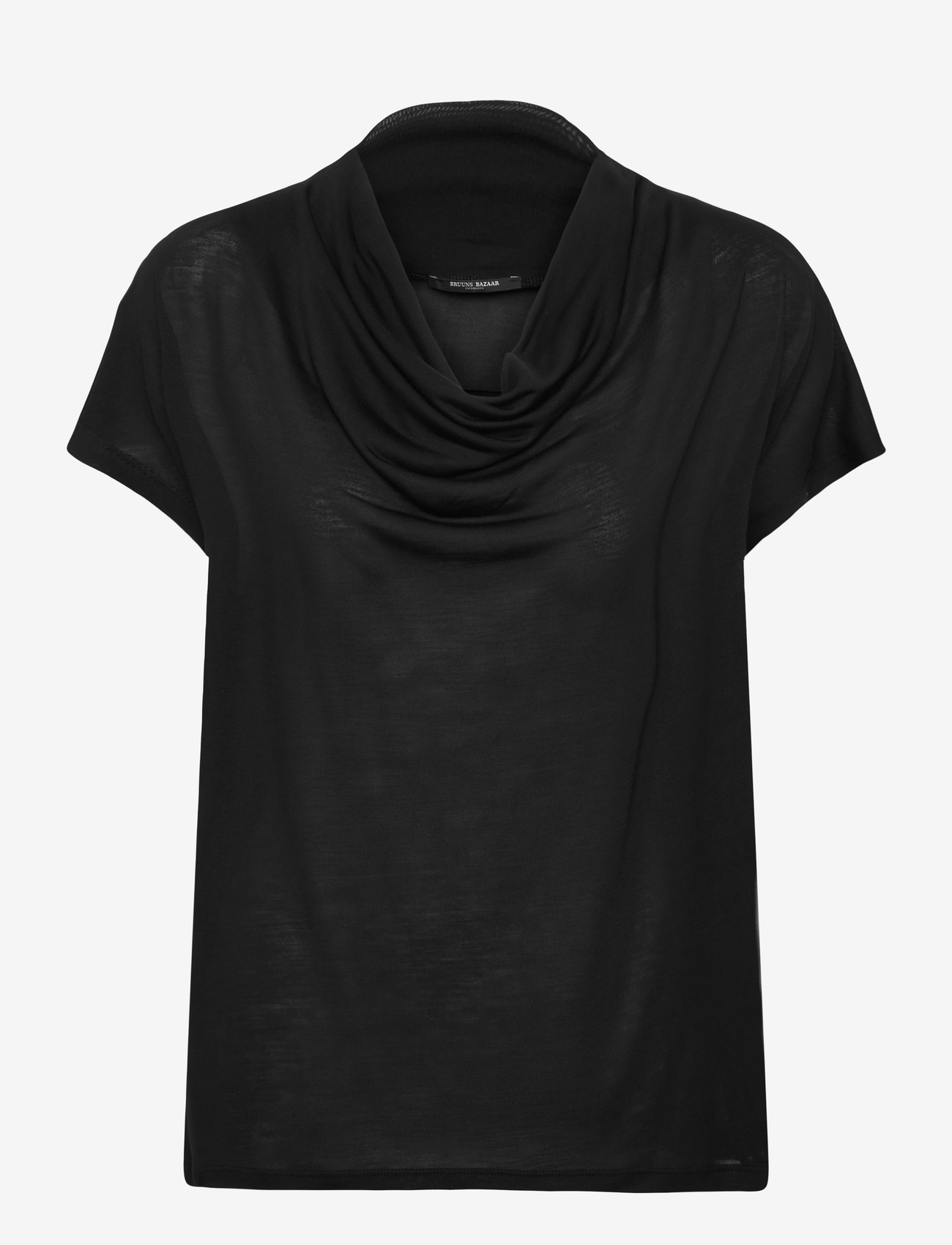 Bruuns Bazaar - KatkaBBGinae blouse - kurzämlige blusen - black - 0