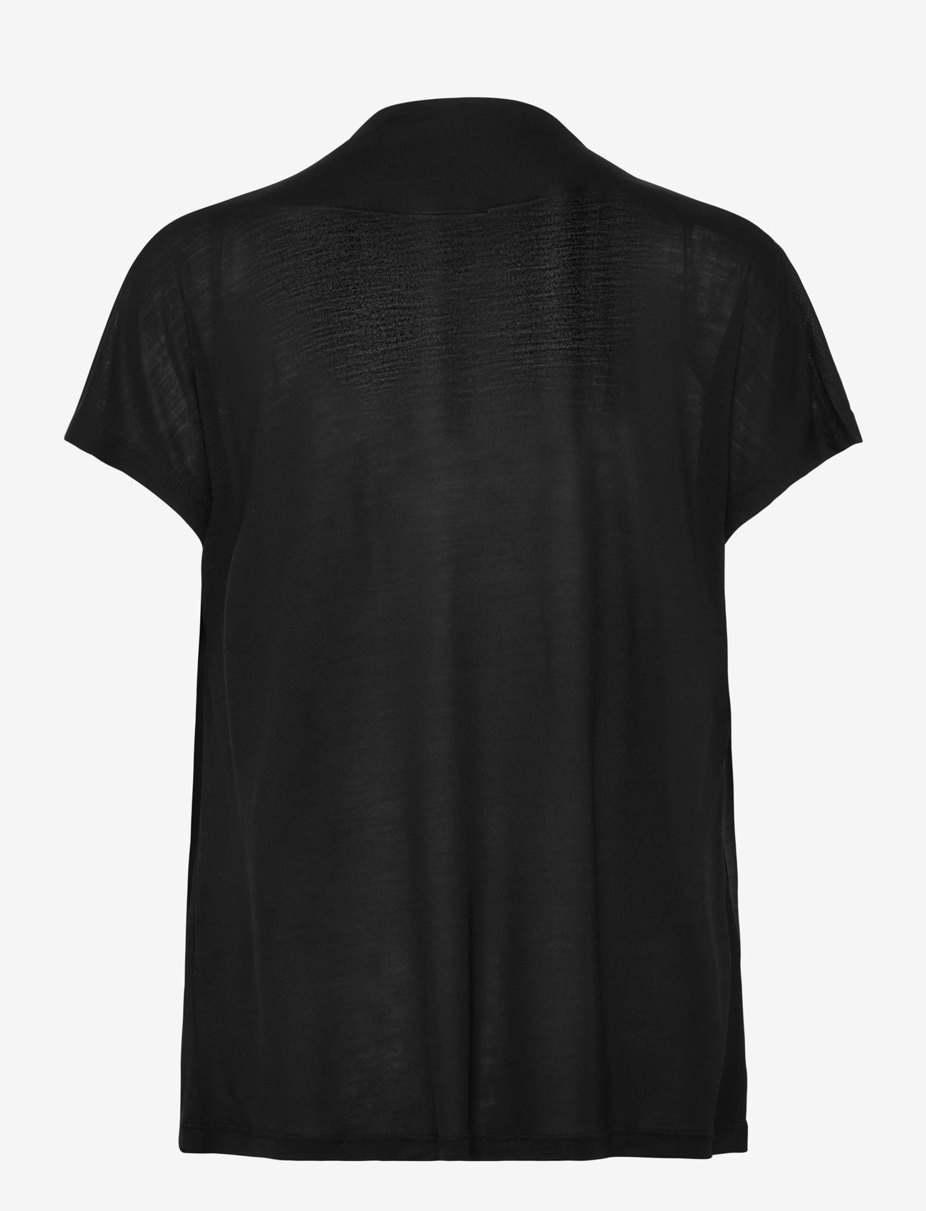 Bruuns Bazaar - KatkaBBGinae blouse - kurzämlige blusen - black - 1