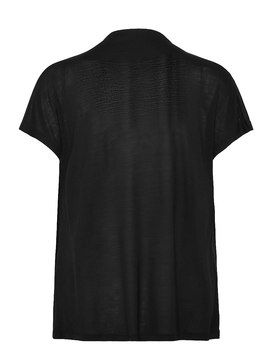 Bruuns Bazaar - KatkaBBGinae blouse - lühikeste varrukatega pluusid - black - 2