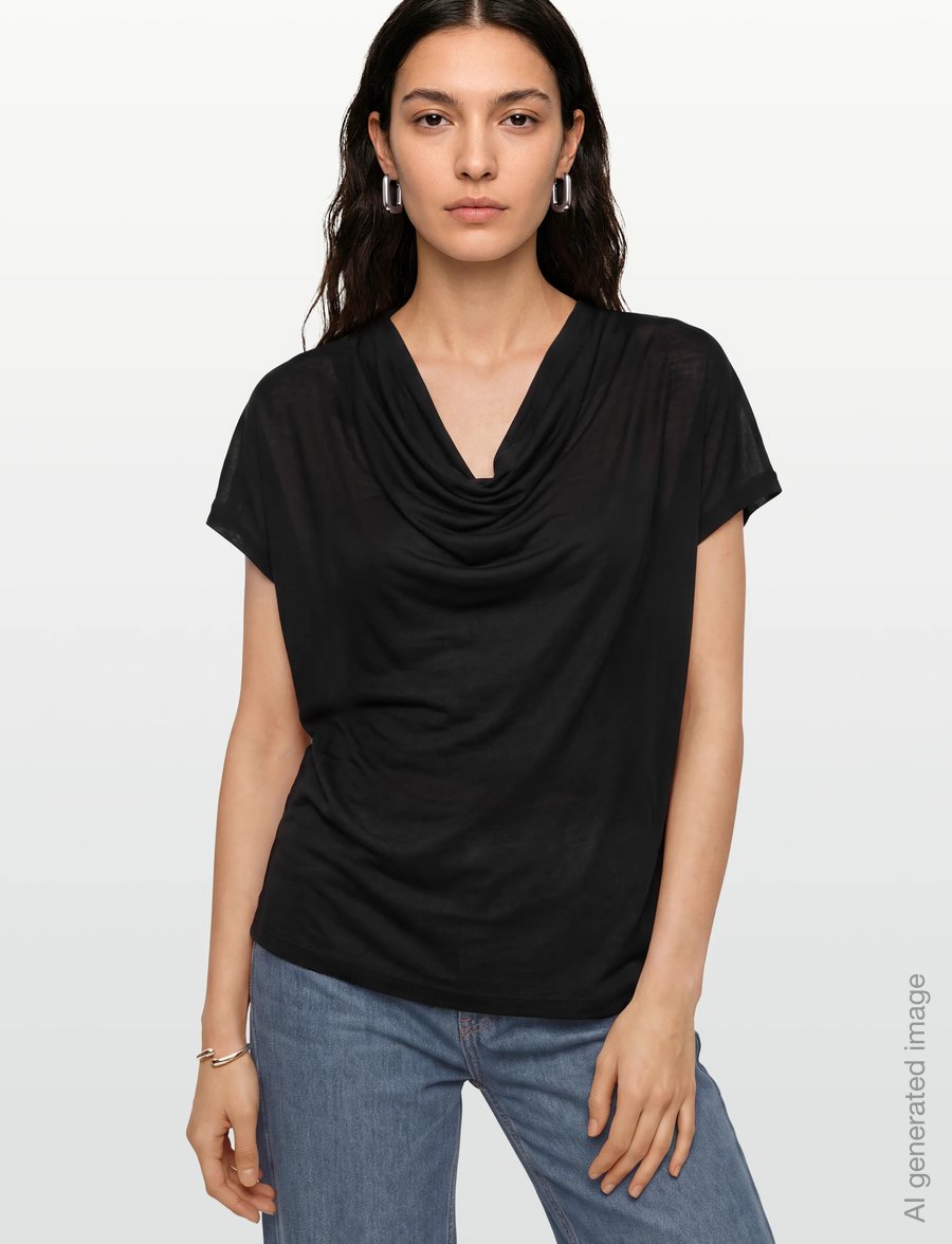 Bruuns Bazaar - KatkaBBGinae blouse - lühikeste varrukatega pluusid - black - 3