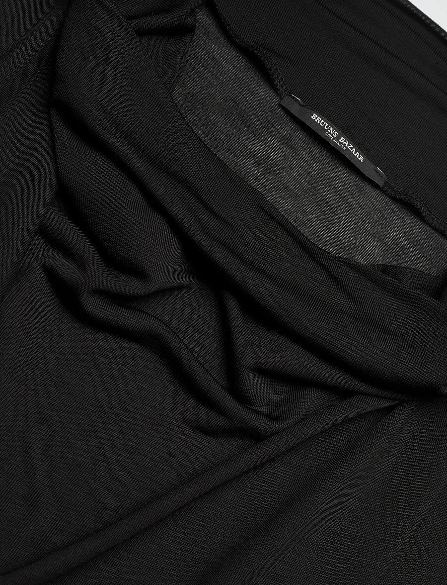 Bruuns Bazaar - KatkaBBGinae blouse - lühikeste varrukatega pluusid - black - 5