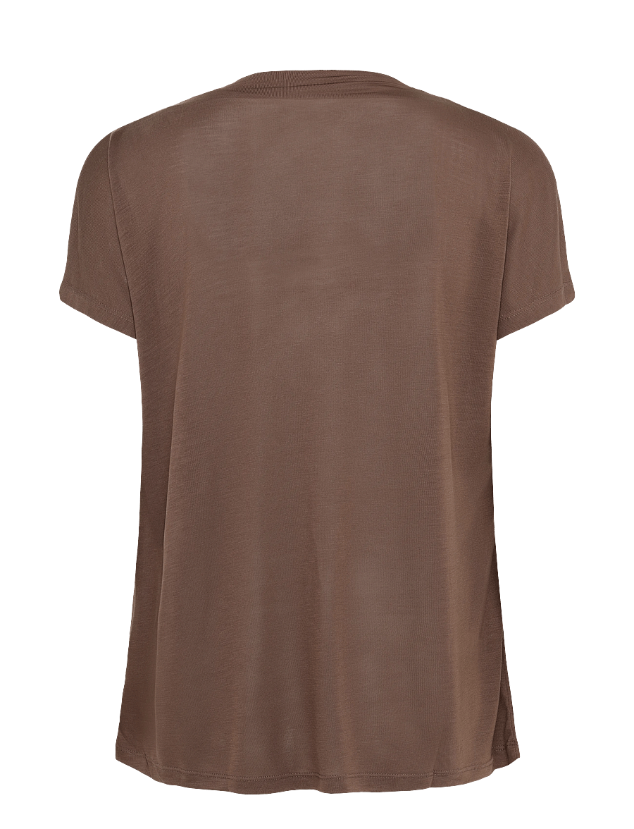 Bruuns Bazaar - KatkaBBGinae blouse - kurzärmelige blusen - chestnut - 2