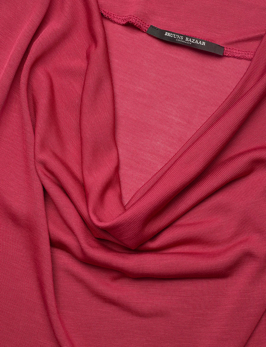 Bruuns Bazaar - KatkaBBGinae blouse - kortärmade blusar - deep claret - 2