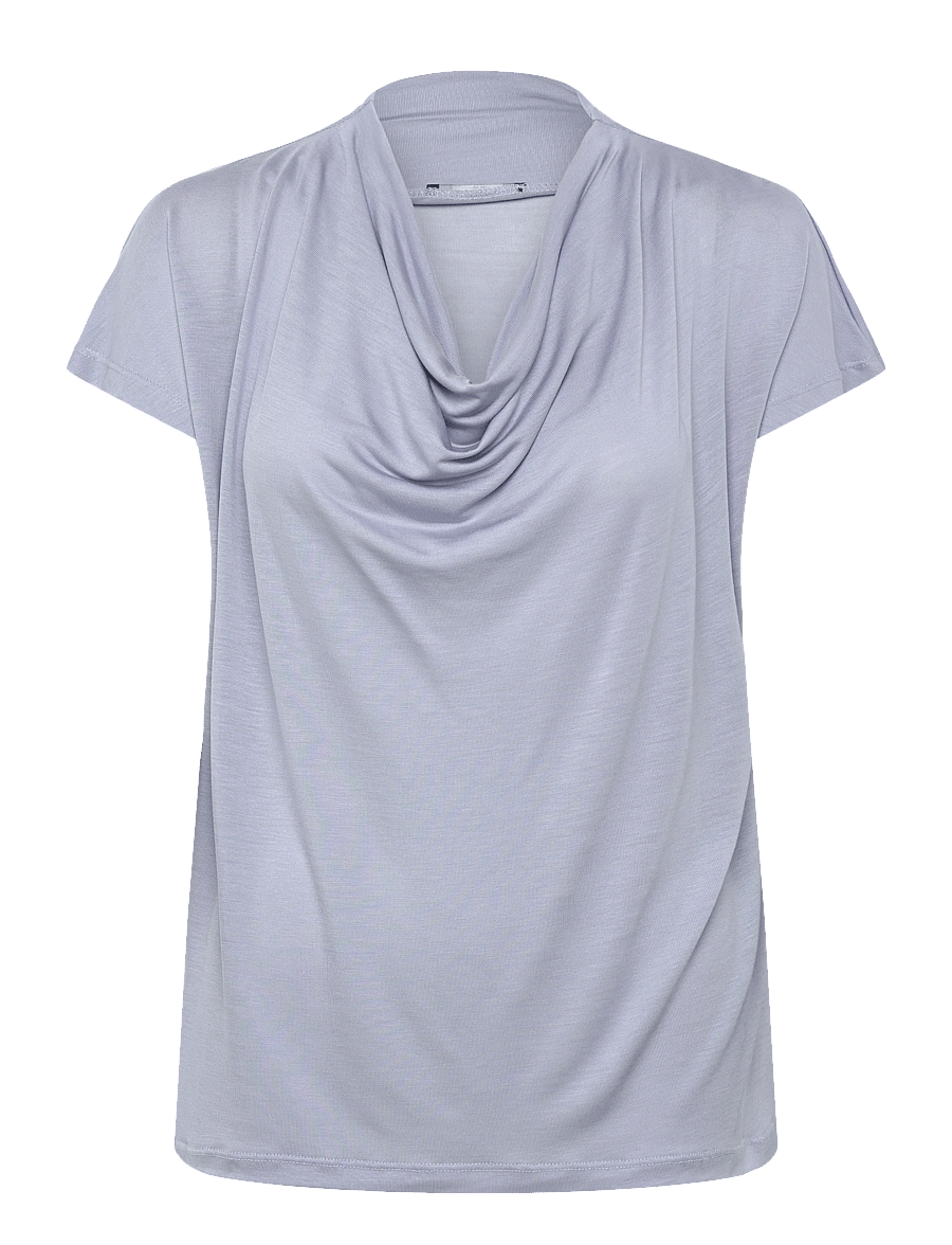 Bruuns Bazaar - KatkaBBGinae blouse - kortærmede bluser - eventide blue - 1