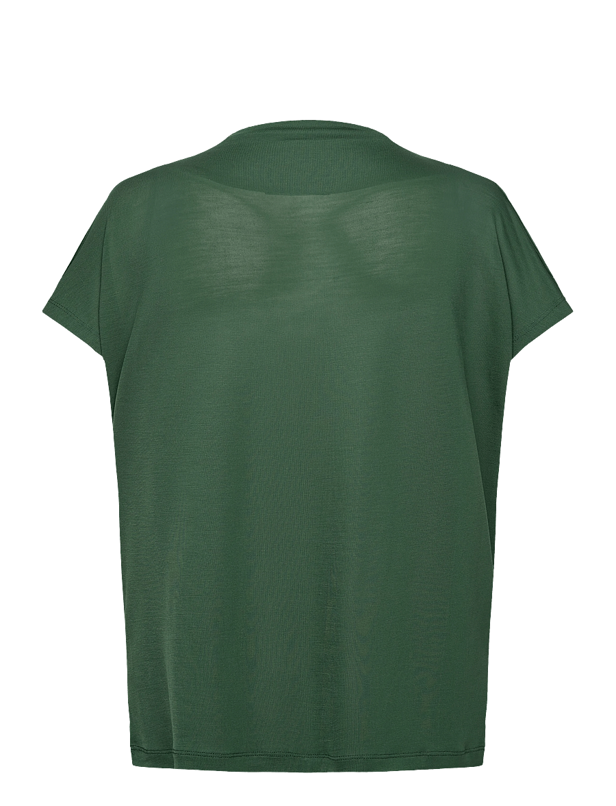Bruuns Bazaar - KatkaBBGinae blouse - lühikeste varrukatega pluusid - forest - 2