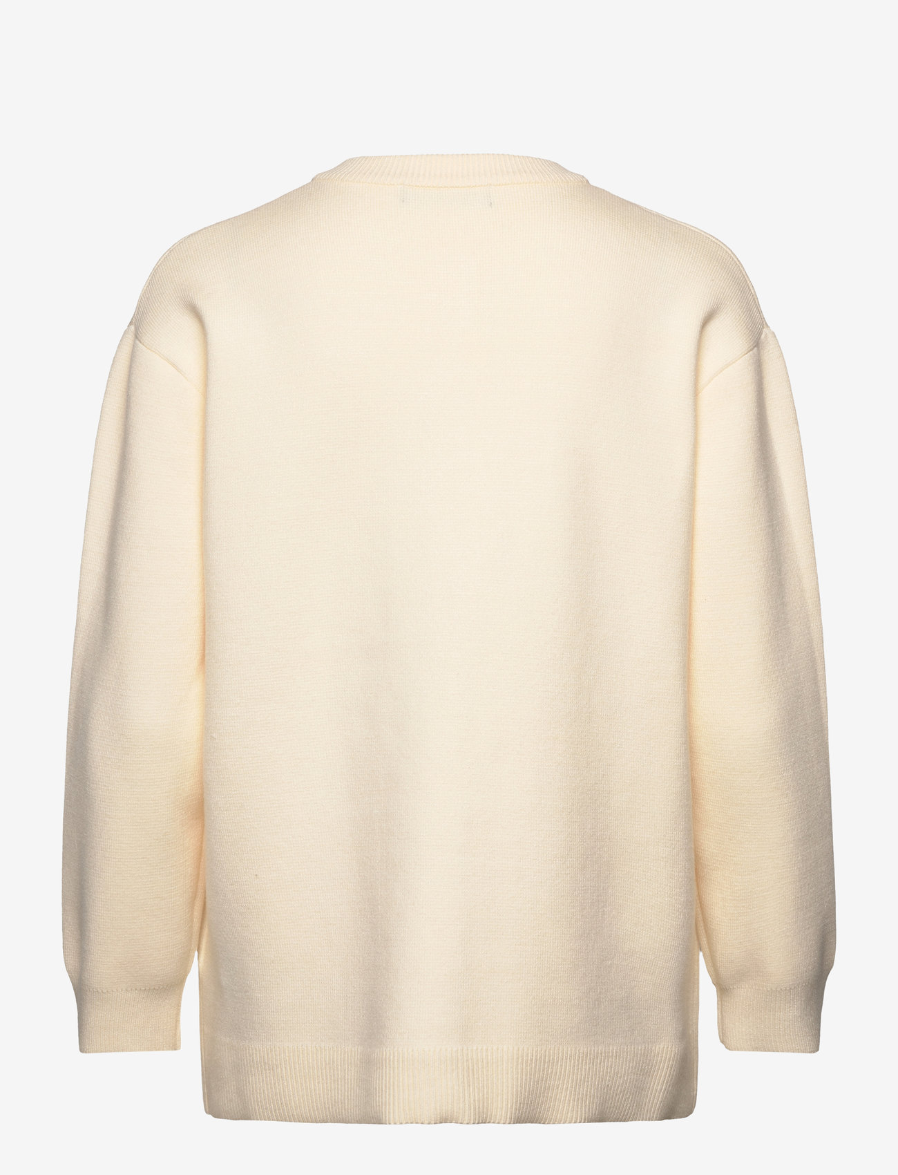 Bruuns Bazaar - SimonaBBCaili knit cardigan - koftor - snow white - 1