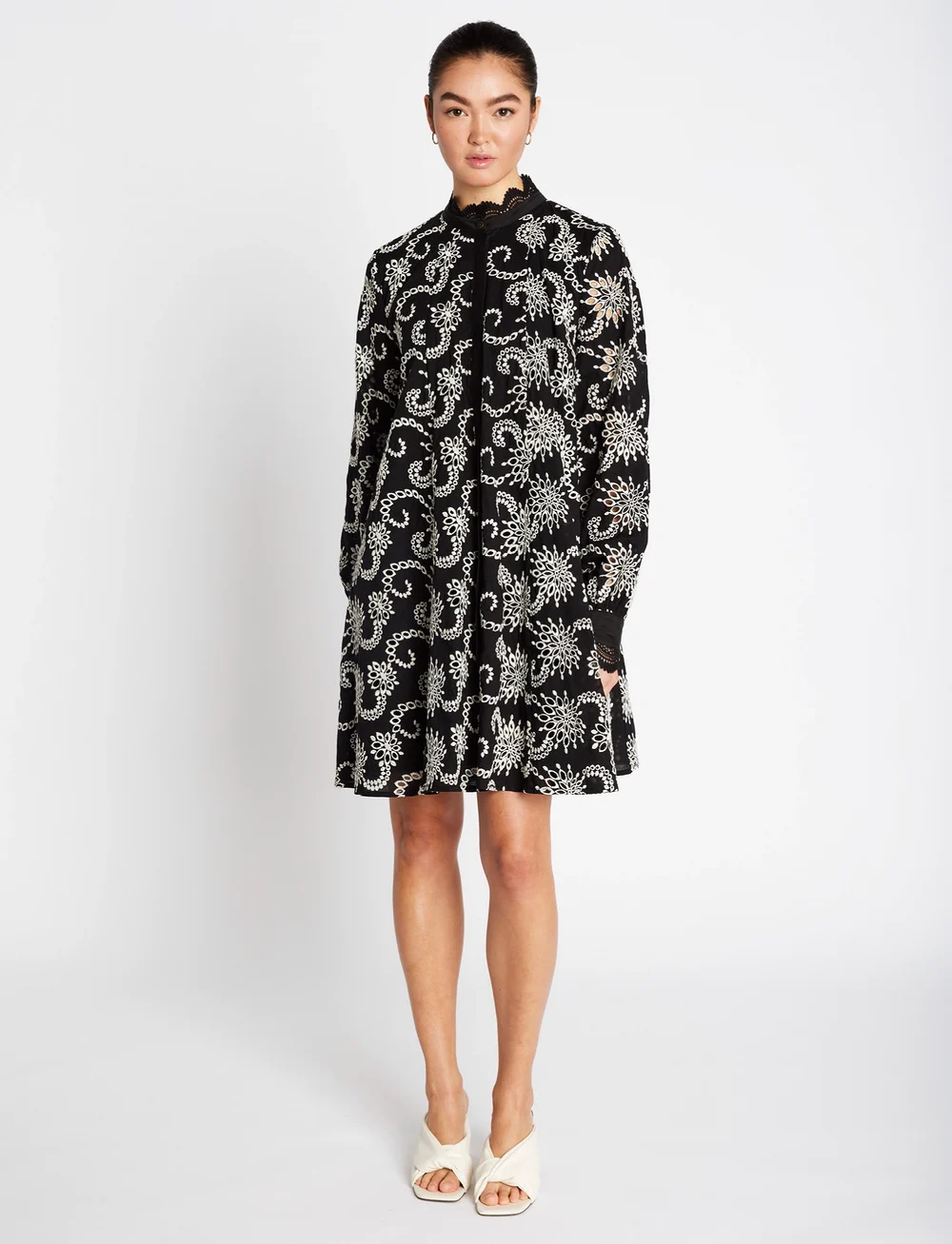 Bruuns Bazaar - DulcamaraBBOceani dress - kurze kleider - black - 0