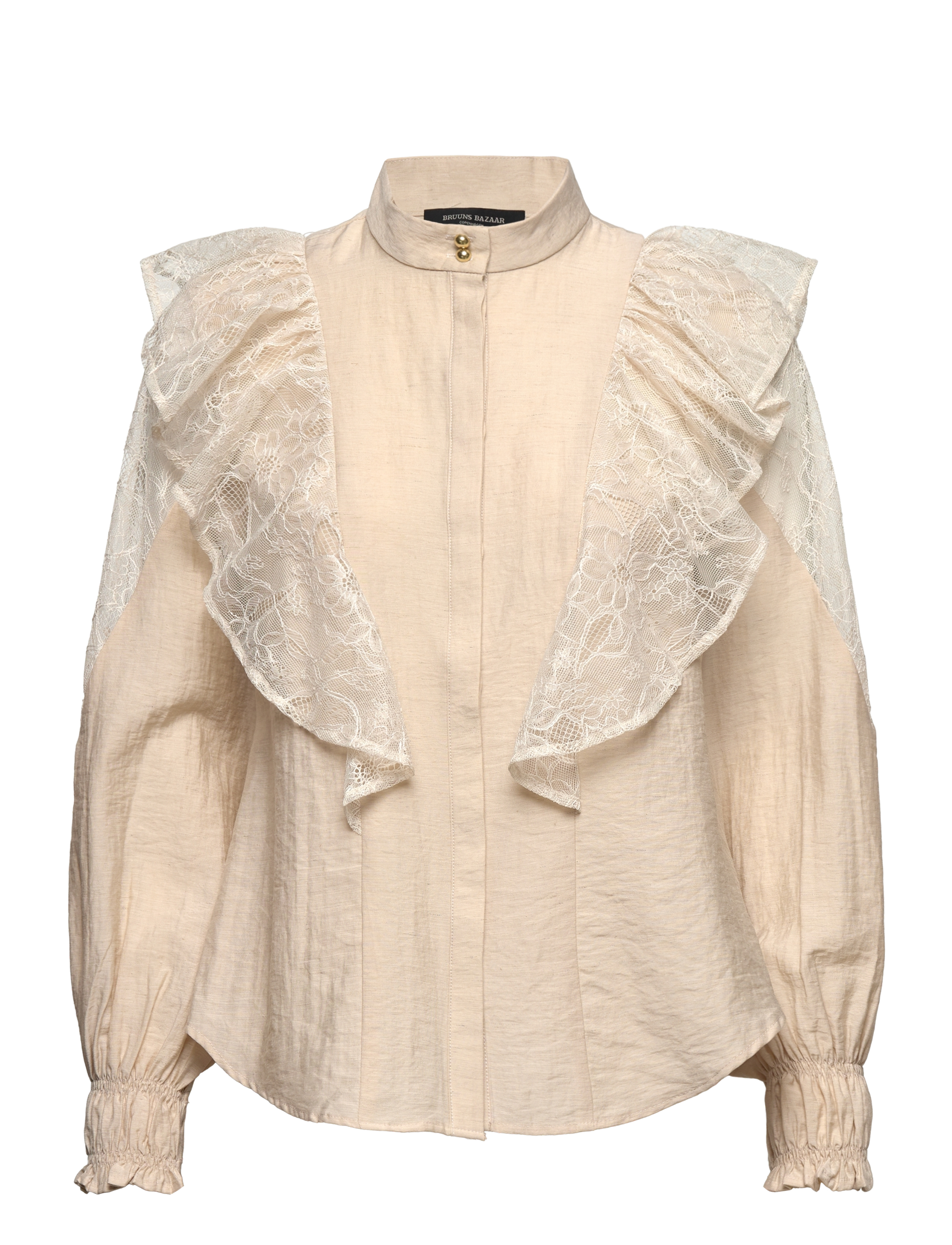 Bruuns Bazaar HispidusBBYona shirt - Transitional Layering - .SAND / beige