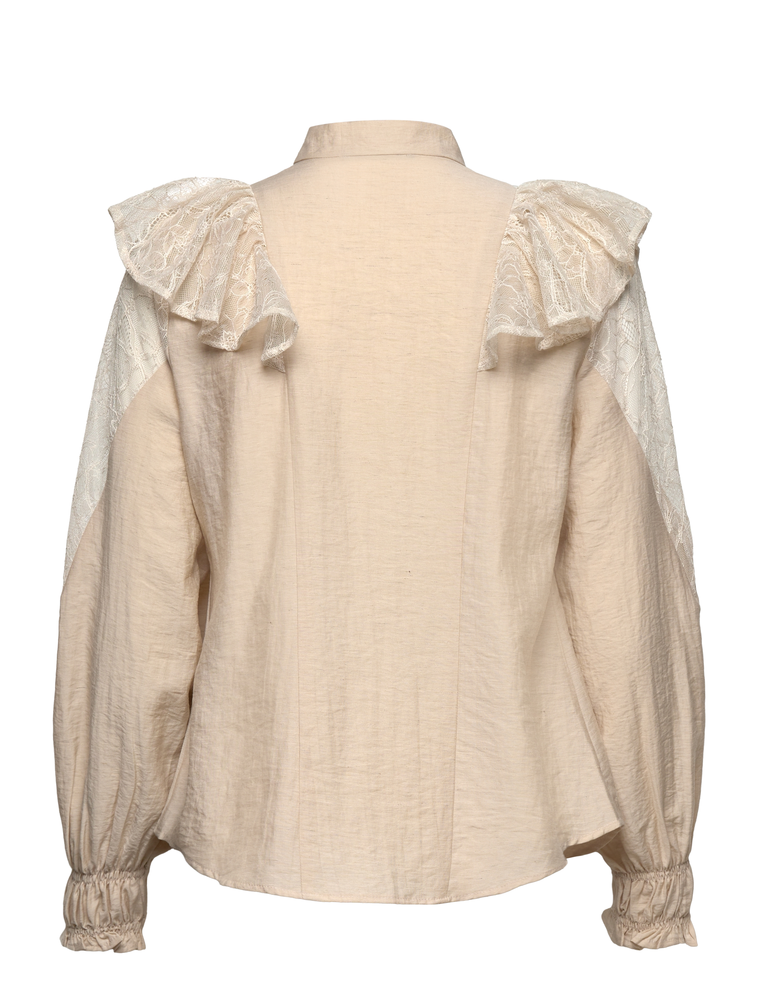 Bruuns Bazaar - HispidusBBYona shirt - langärmlige hemden - .sand - 1