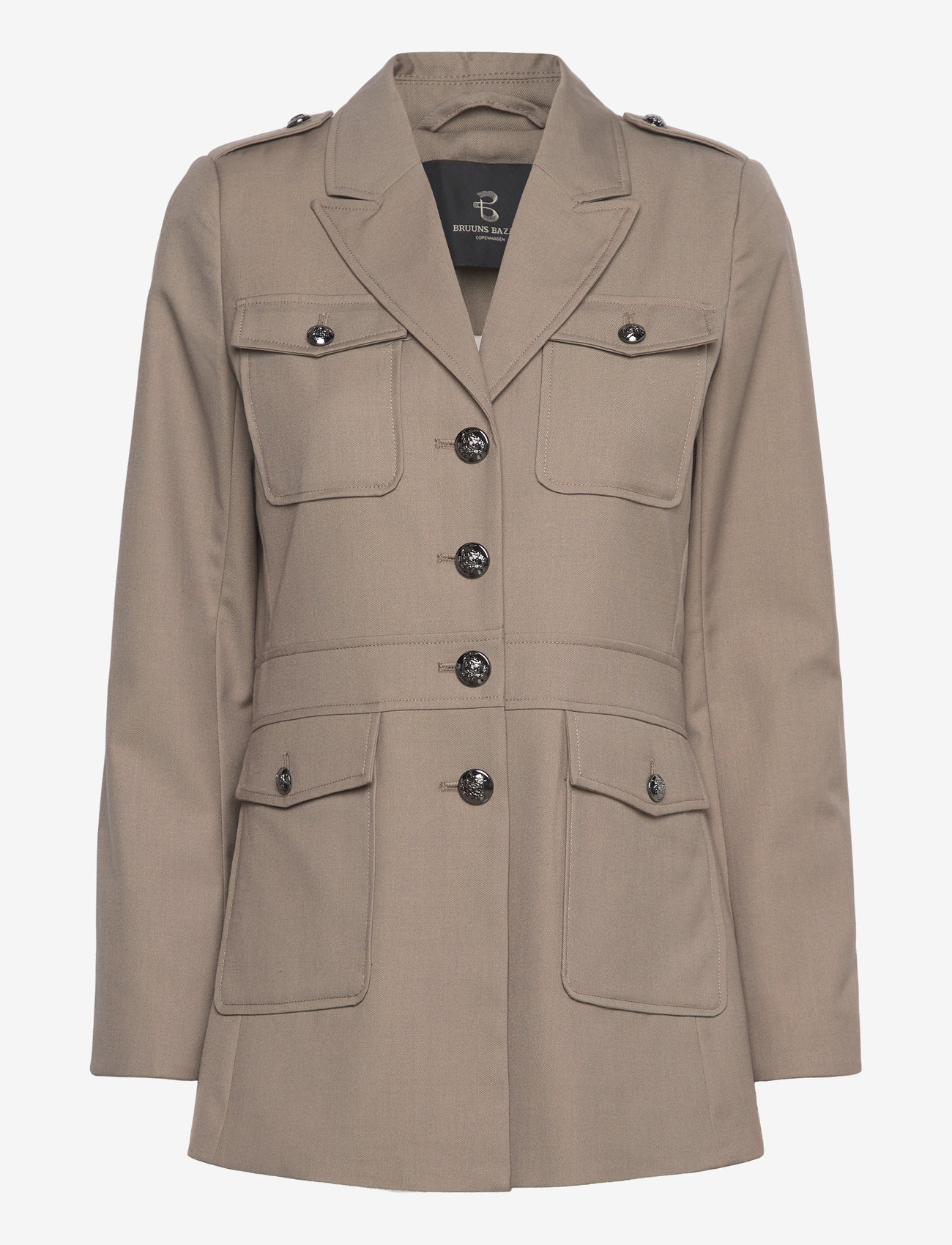 Bruuns Bazaar - CarotaBBBakita Jacket - ytterkläder - concrete - 0