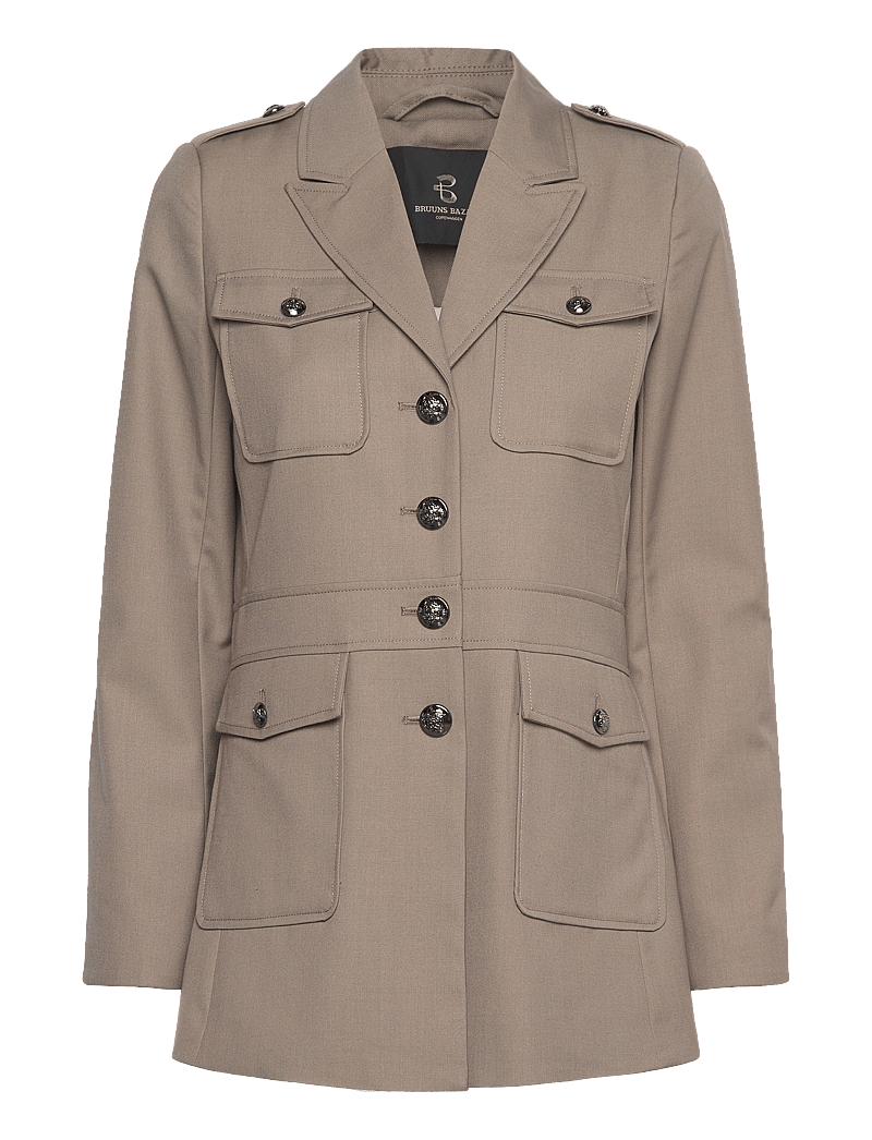 Bruuns Bazaar - CarotaBBBakita Jacket - utilityjackor - concrete - 1
