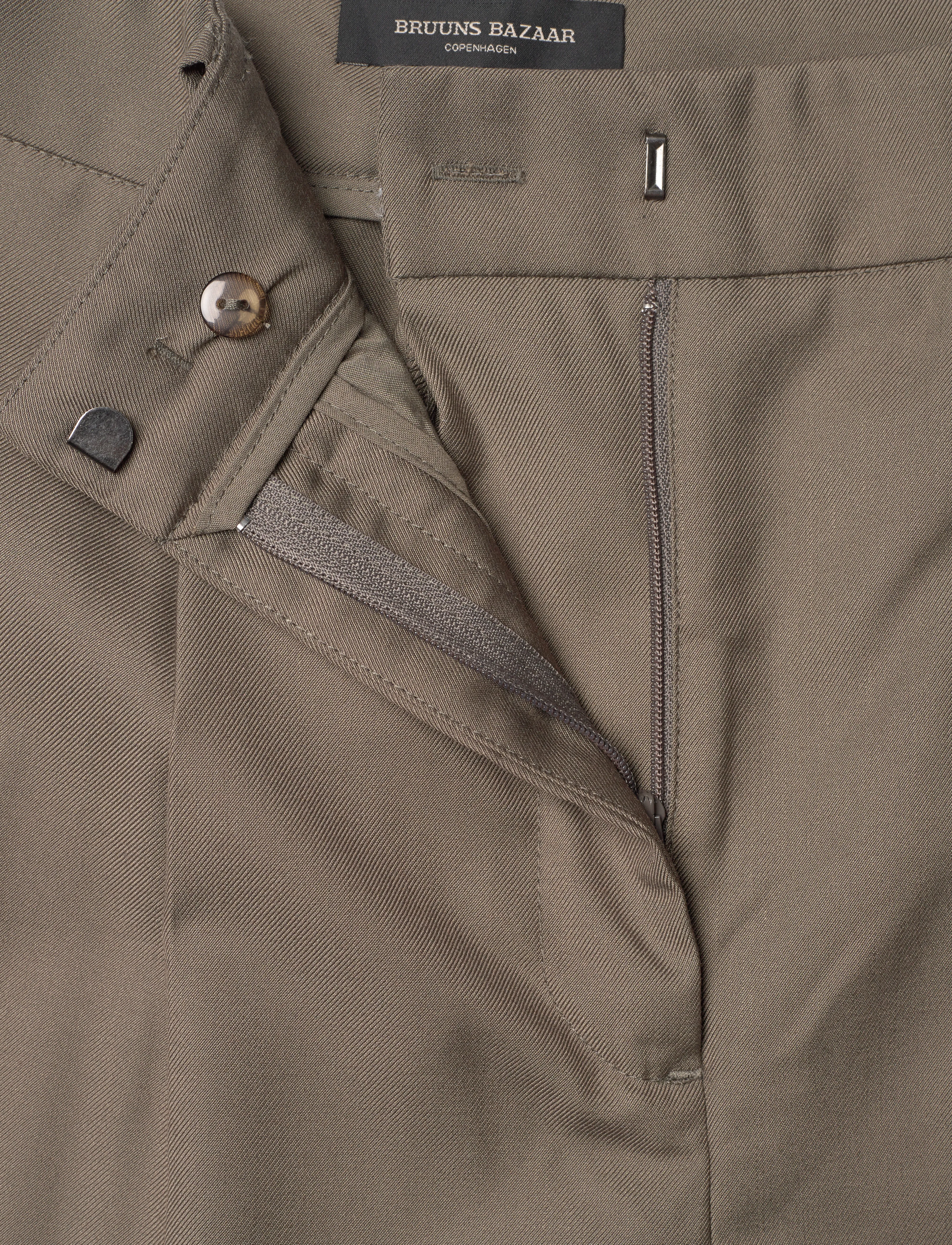 Bruuns Bazaar - CarotaBBDagny pants - dark concrete - 3