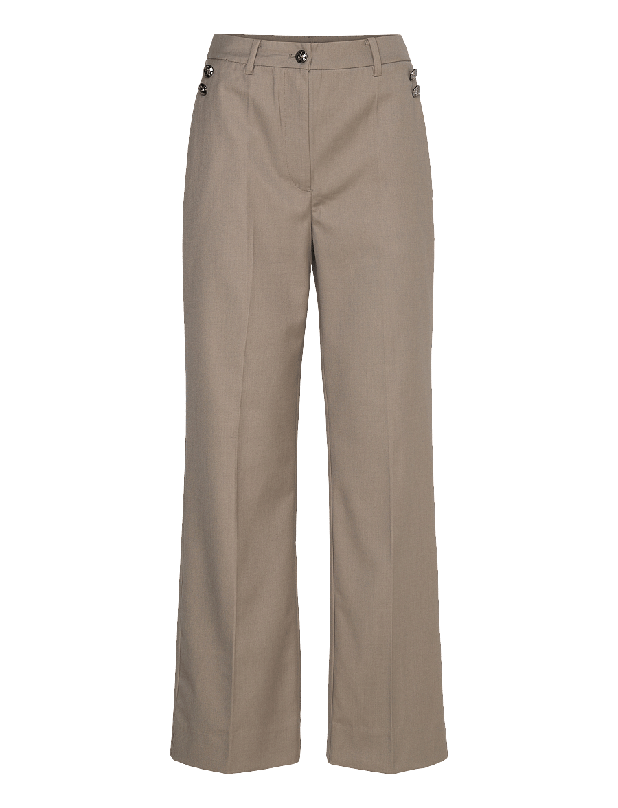 Bruuns Bazaar - CarotaBBElizi pants - anzugshosen - concrete - 1