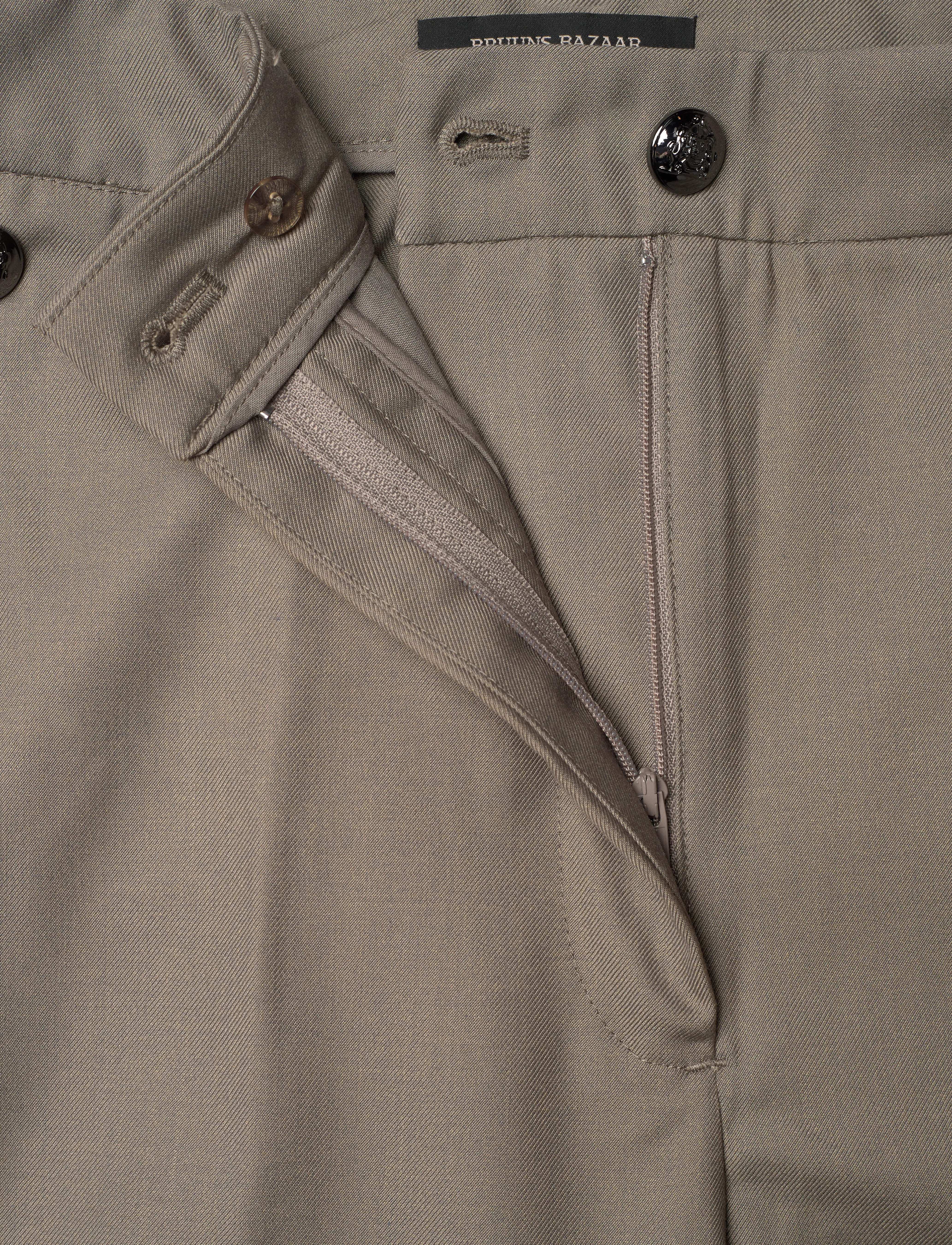 Bruuns Bazaar - CarotaBBElizi pants - bukser med brede ben - concrete - 4