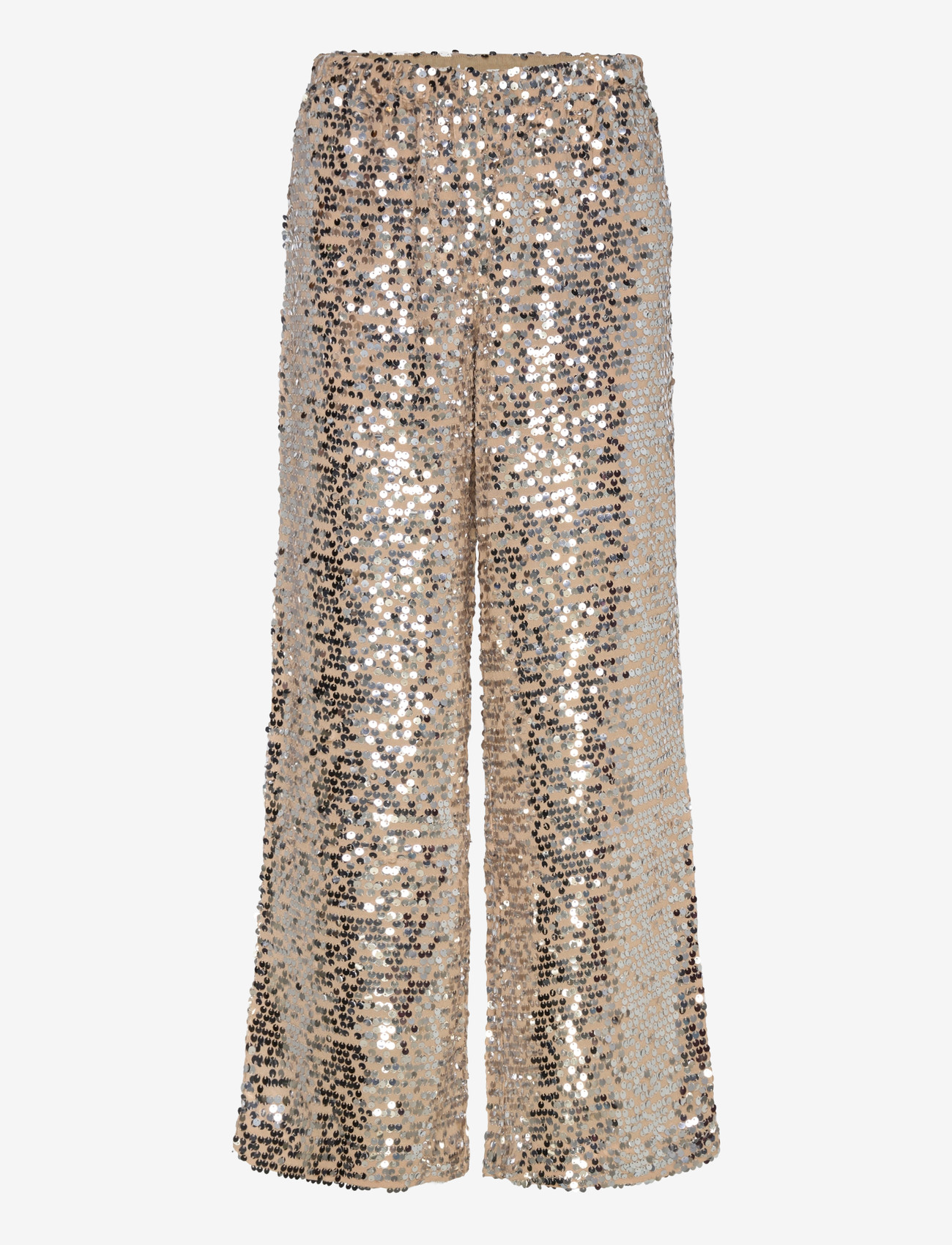 Bruuns Bazaar - FoliumBBBrinna pants - bukser med brede ben - silver - 0