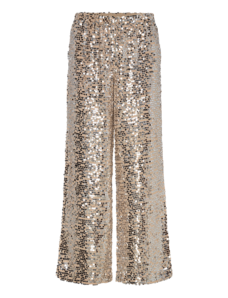 Bruuns Bazaar - FoliumBBBrinna pants - bukser med brede ben - silver - 0