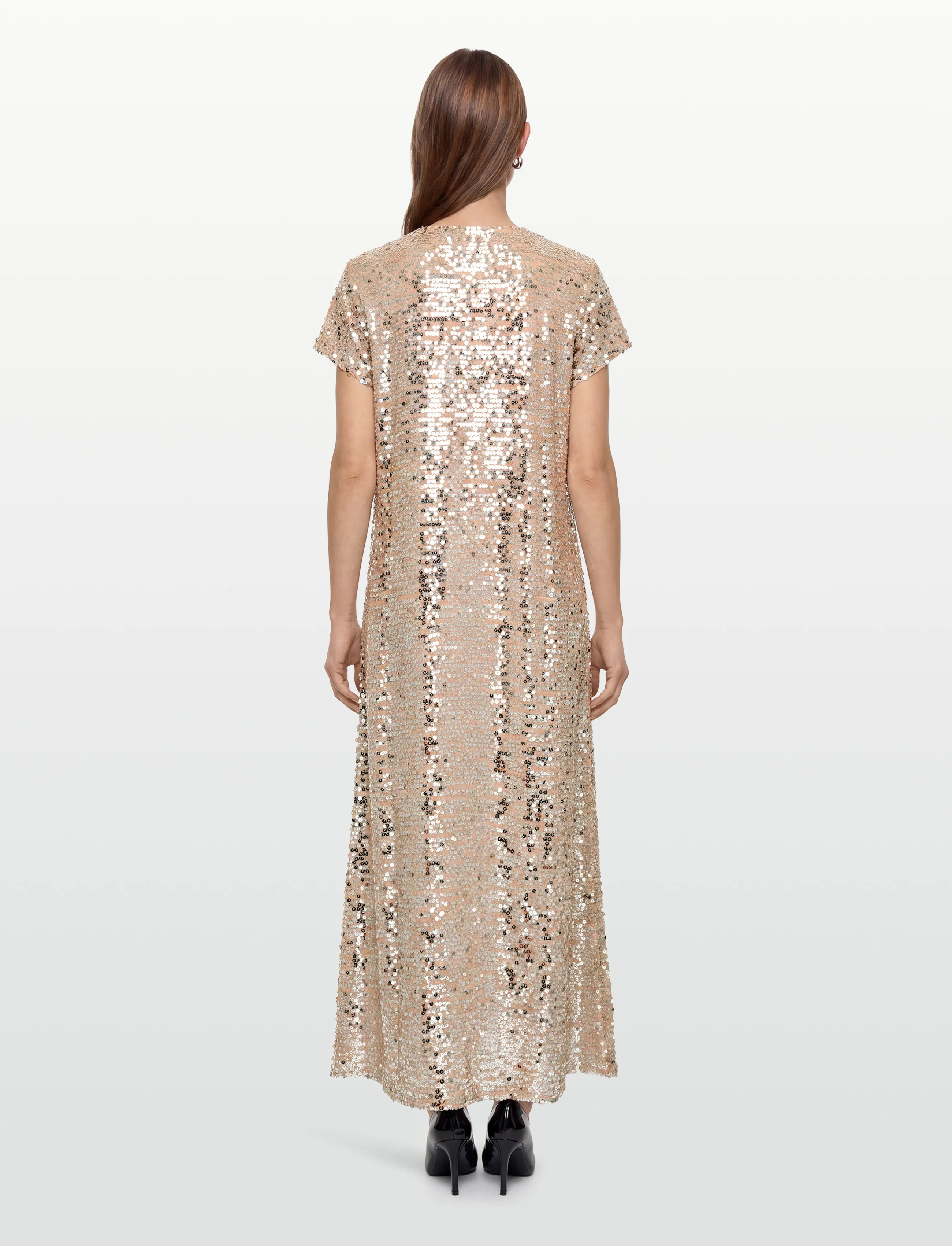 Bruuns Bazaar - FoliumBBBiara dress - aftenkjoler - silver - 4