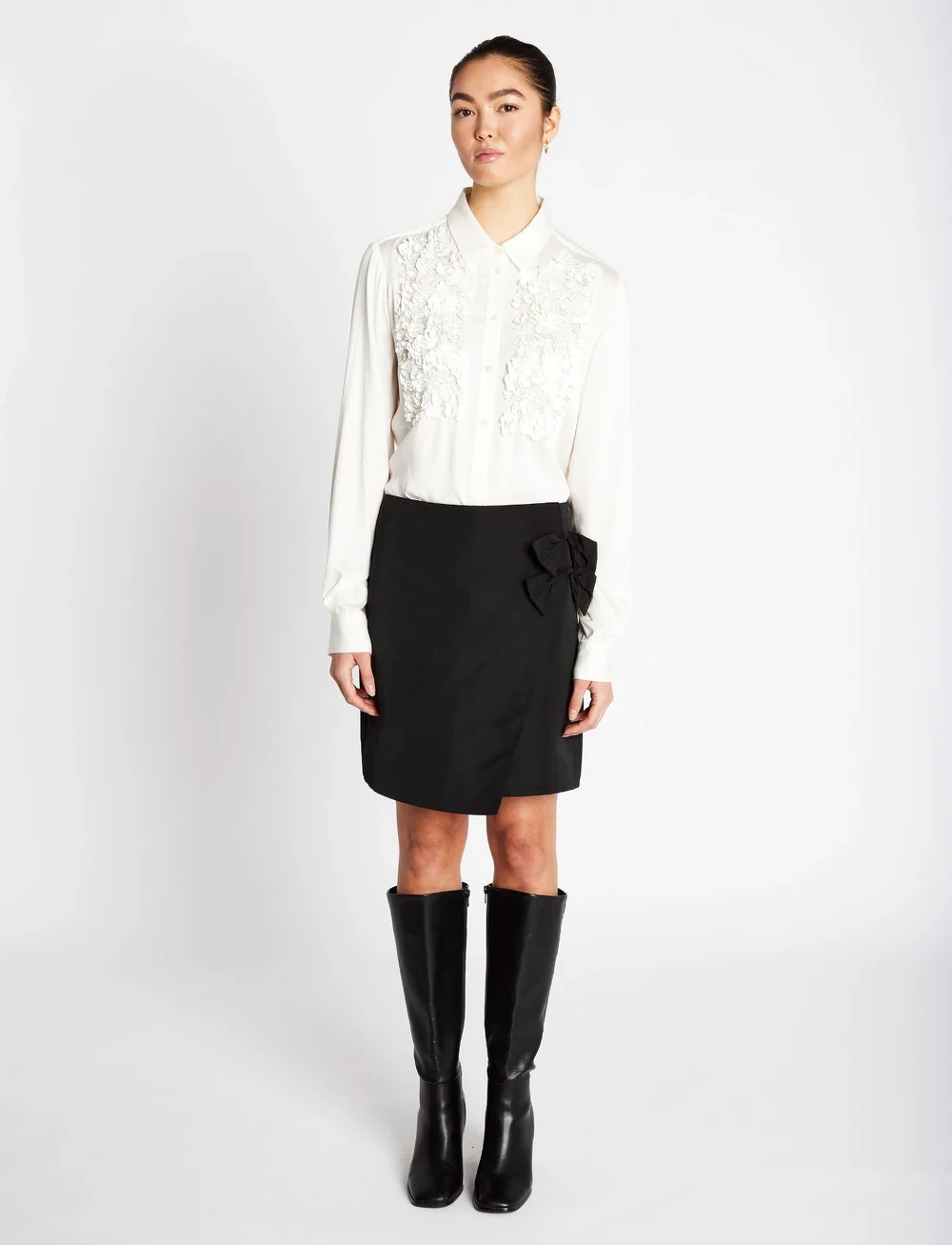 Bruuns Bazaar - ReginaeBBMadinelle skirt - kurze röcke - black - 3