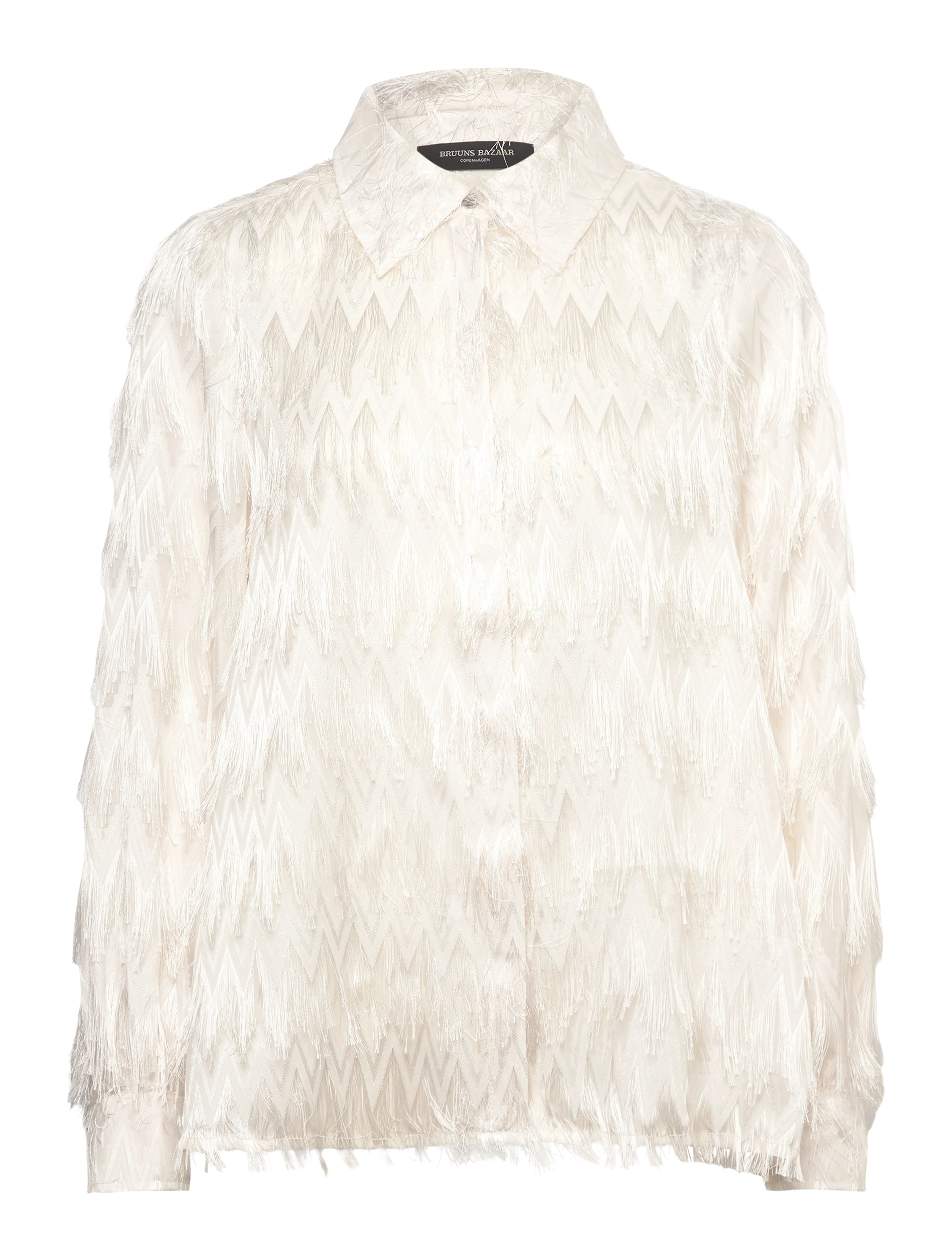 Bruuns Bazaar FrillyBBArdadia shirt - Officewear - SNOW WHITE / white