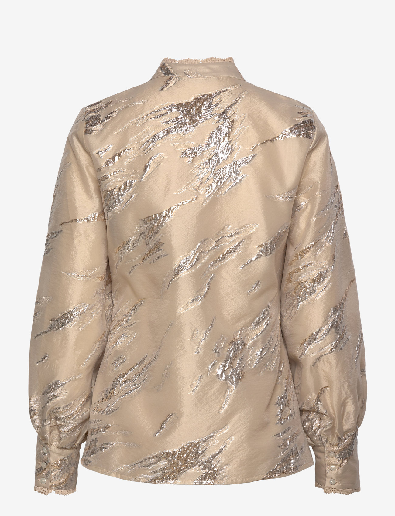 Bruuns Bazaar - PlantagoBBCharlotta shirt - langärmlige blusen - light gold - 1