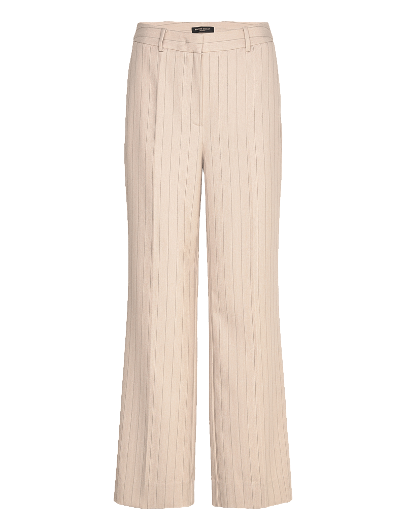 Bruuns Bazaar - ApricotBBEleza pants - formell - light grey stripes - 1