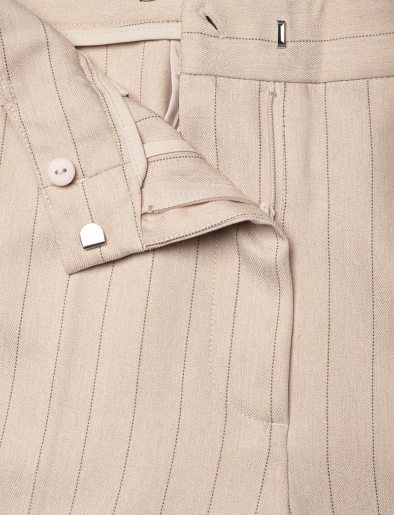 Bruuns Bazaar - ApricotBBEleza pants - formell - light grey stripes - 4