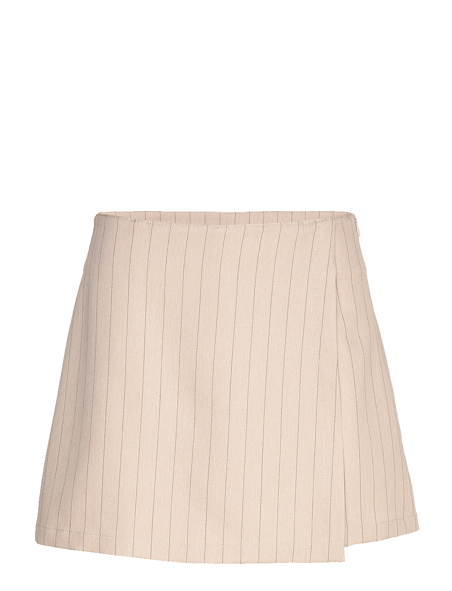 Bruuns Bazaar - ApricotBBErica skirt shorts - kurze röcke - light grey stripes - 1