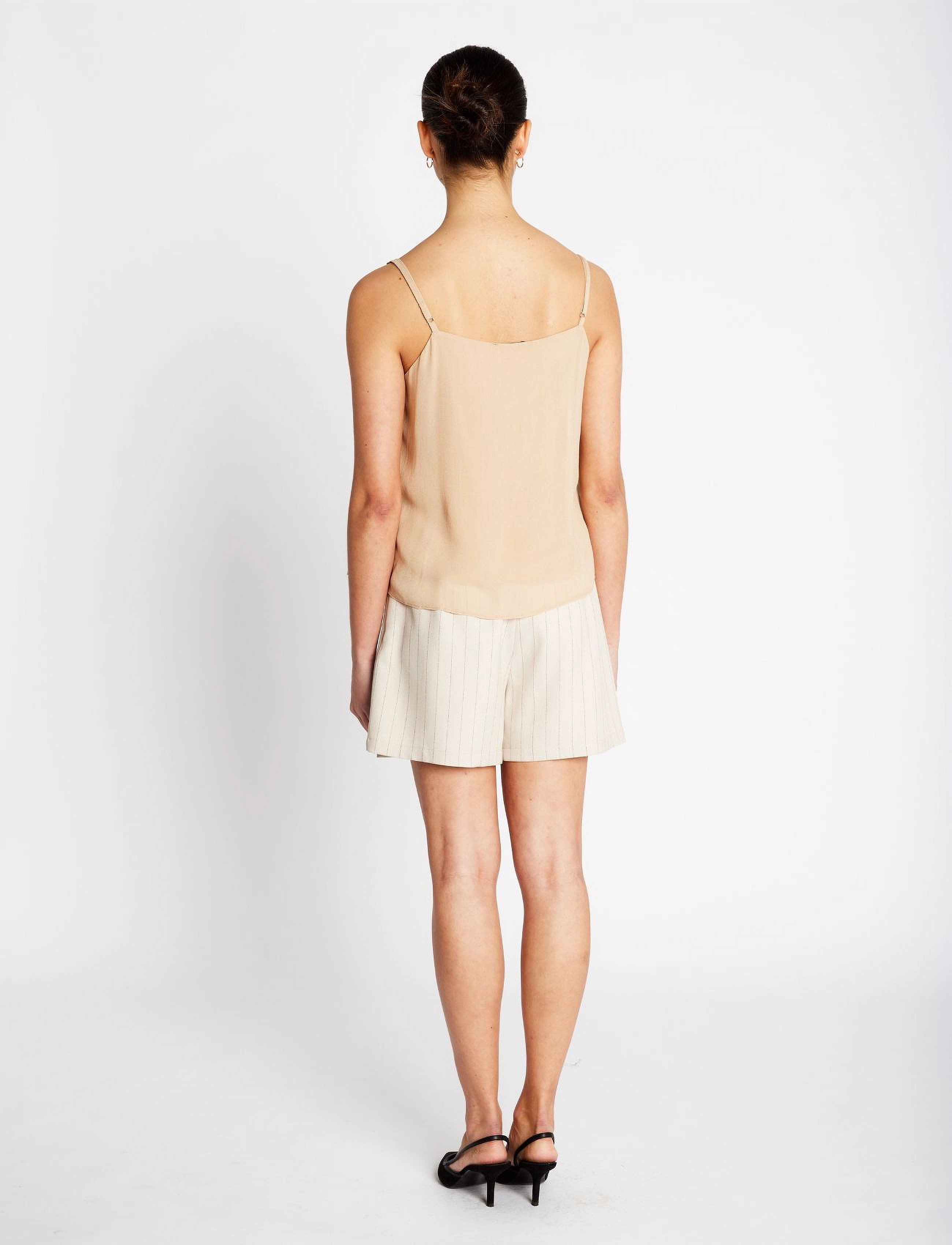 Bruuns Bazaar - ApricotBBErica skirt shorts - short skirts - light grey stripes - 3