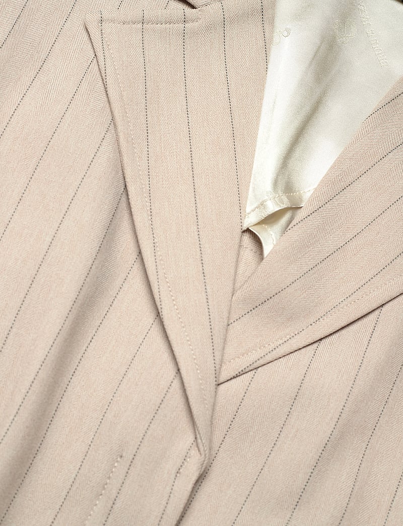 Bruuns Bazaar - ApricotBBUrwa waistcoat - Ülikonna vestid - light grey stripes - 4