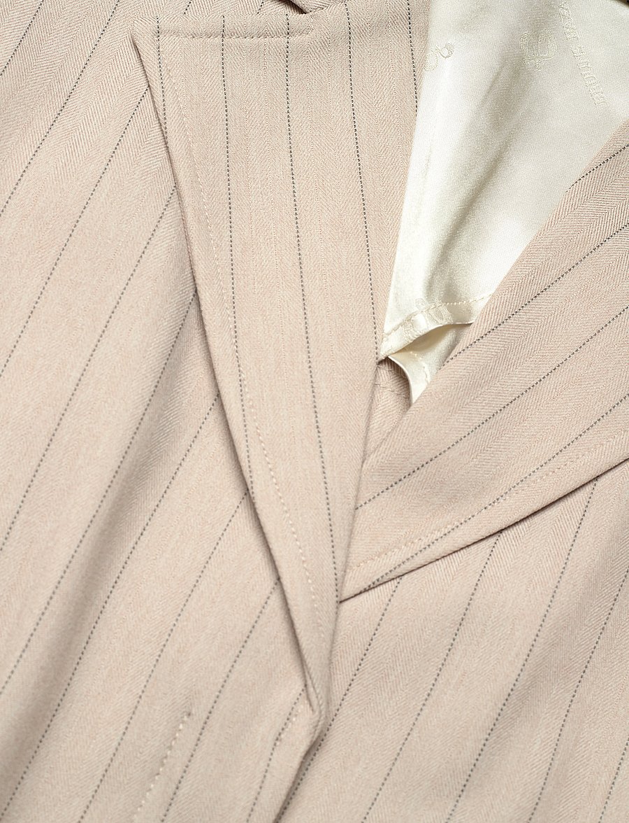 Bruuns Bazaar - ApricotBBUrwa waistcoat - light grey stripes - 4