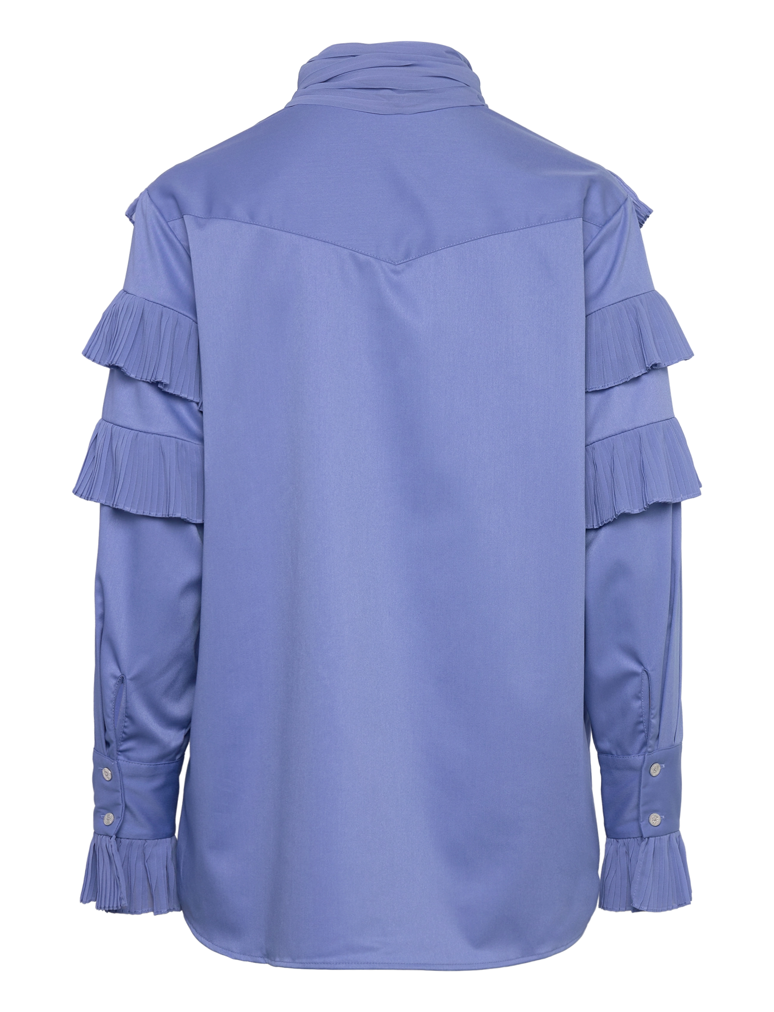 Bruuns Bazaar - CardiniBBTilja shirt - long sleeved blouses - cornflower blue - 2