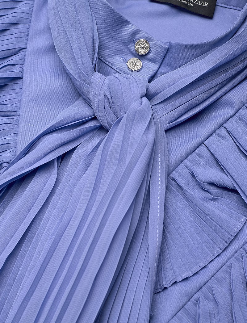 Bruuns Bazaar - CardiniBBTilja shirt - pikkade varrukatega pluusid - cornflower blue - 4