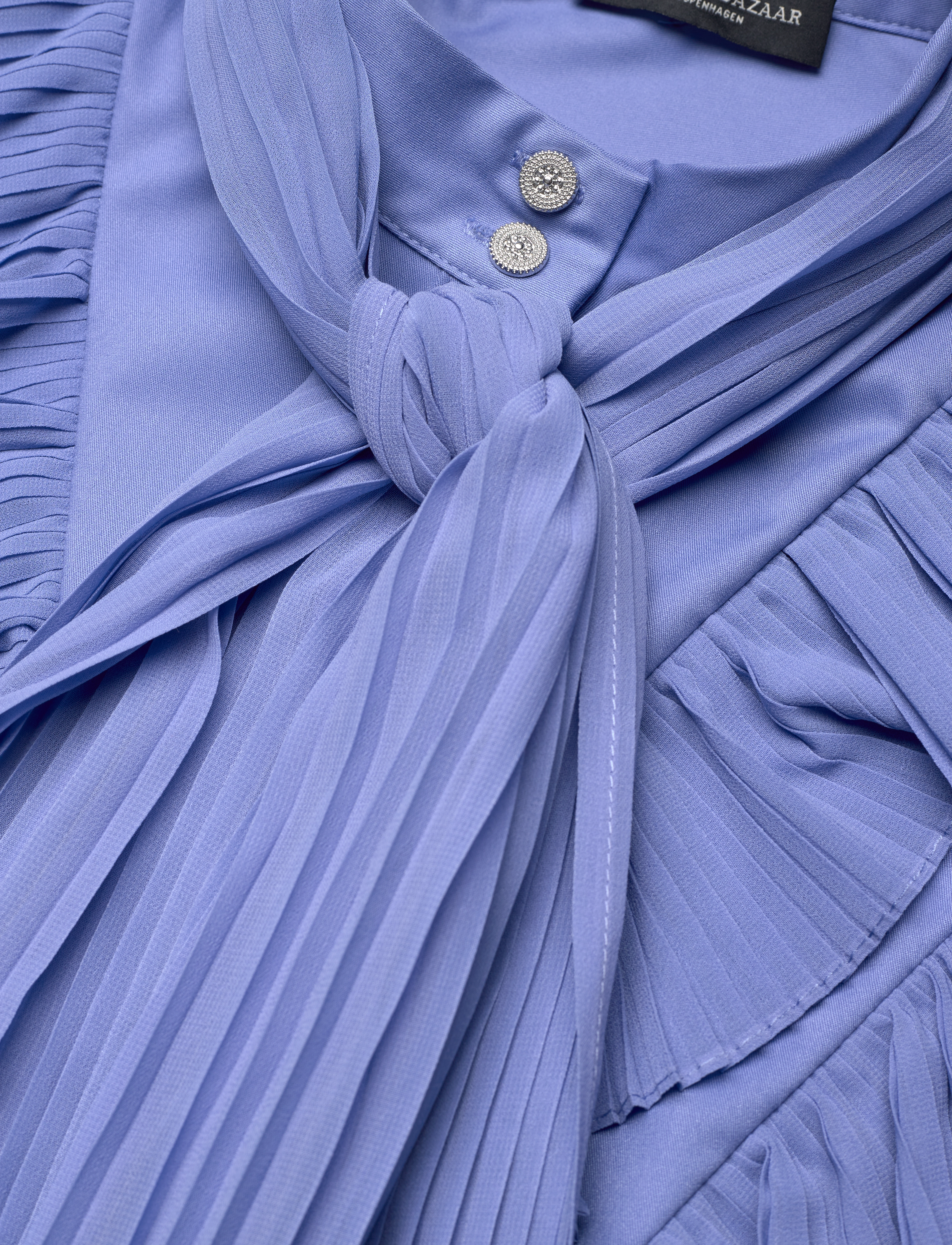 Bruuns Bazaar - CardiniBBTilja shirt - långärmade blusar - cornflower blue - 4