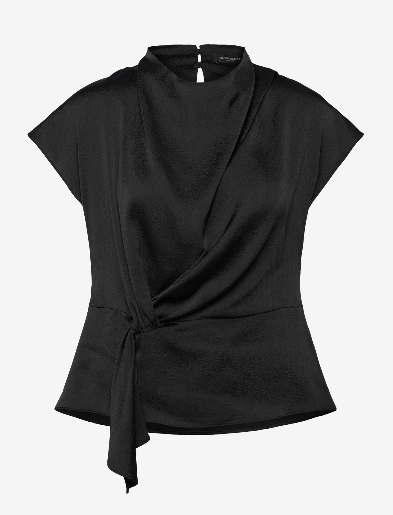 Bruuns Bazaar - AcaciaBBTinja blouse - Ærmeløse bluser - black - 0
