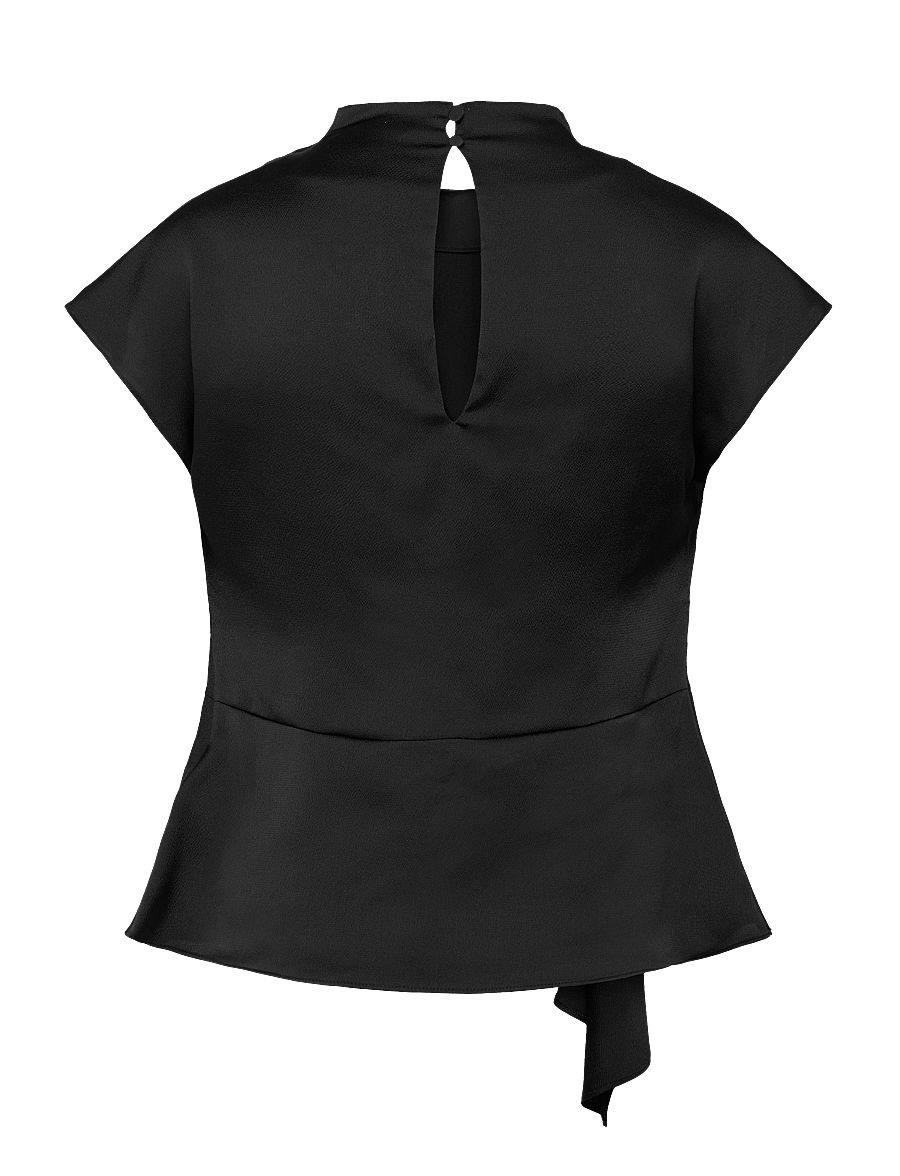 Bruuns Bazaar - AcaciaBBTinja blouse - Ärmellose blusen - black - 2