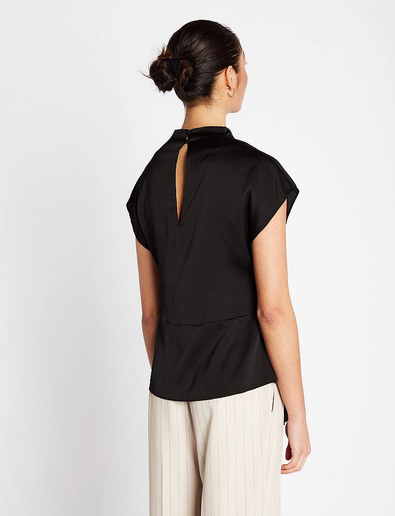 Bruuns Bazaar - AcaciaBBTinja blouse - Ærmeløse bluser - black - 3