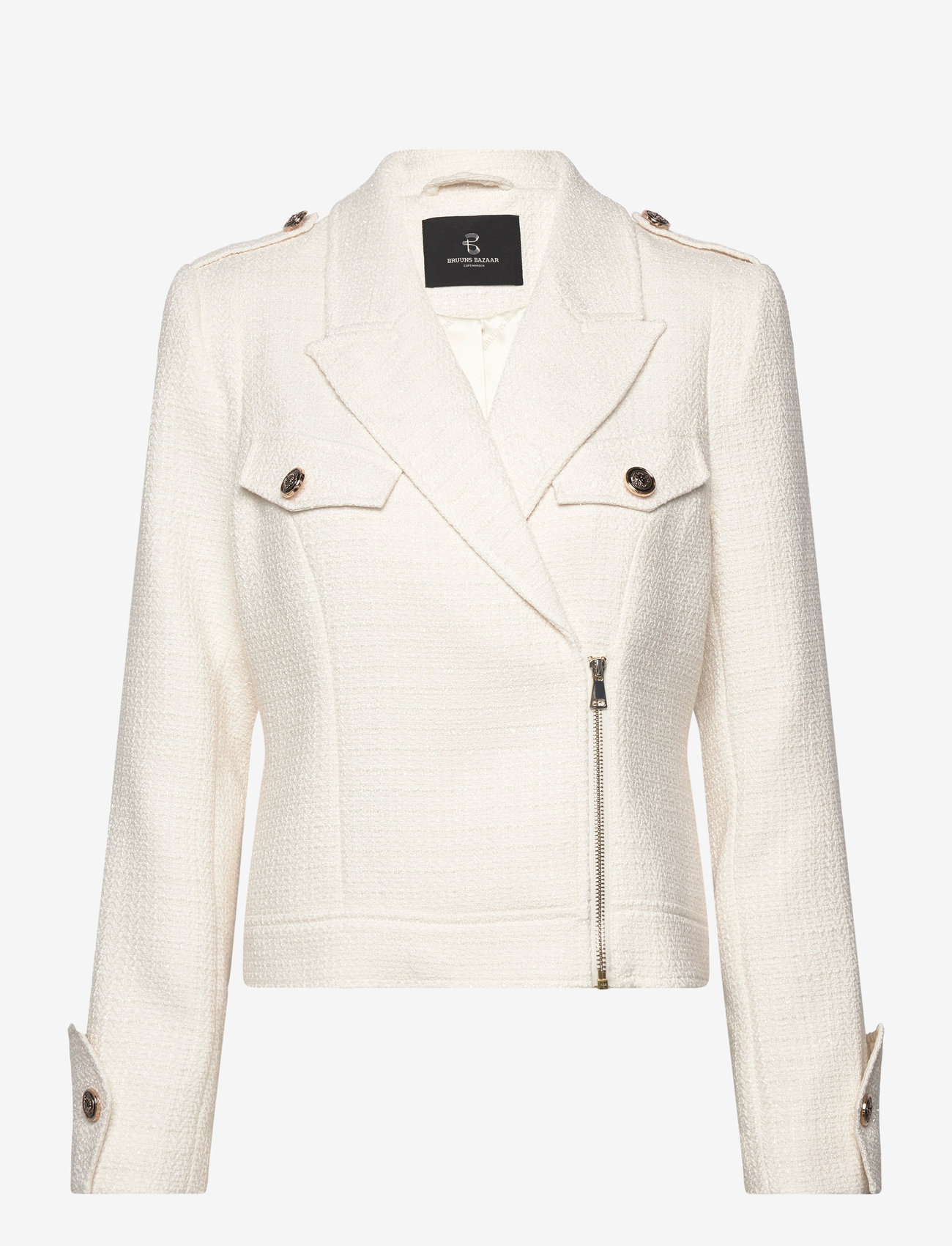 Bruuns Bazaar - PlatanusBBYda blazer - zweireihige blazer - snow white - 0