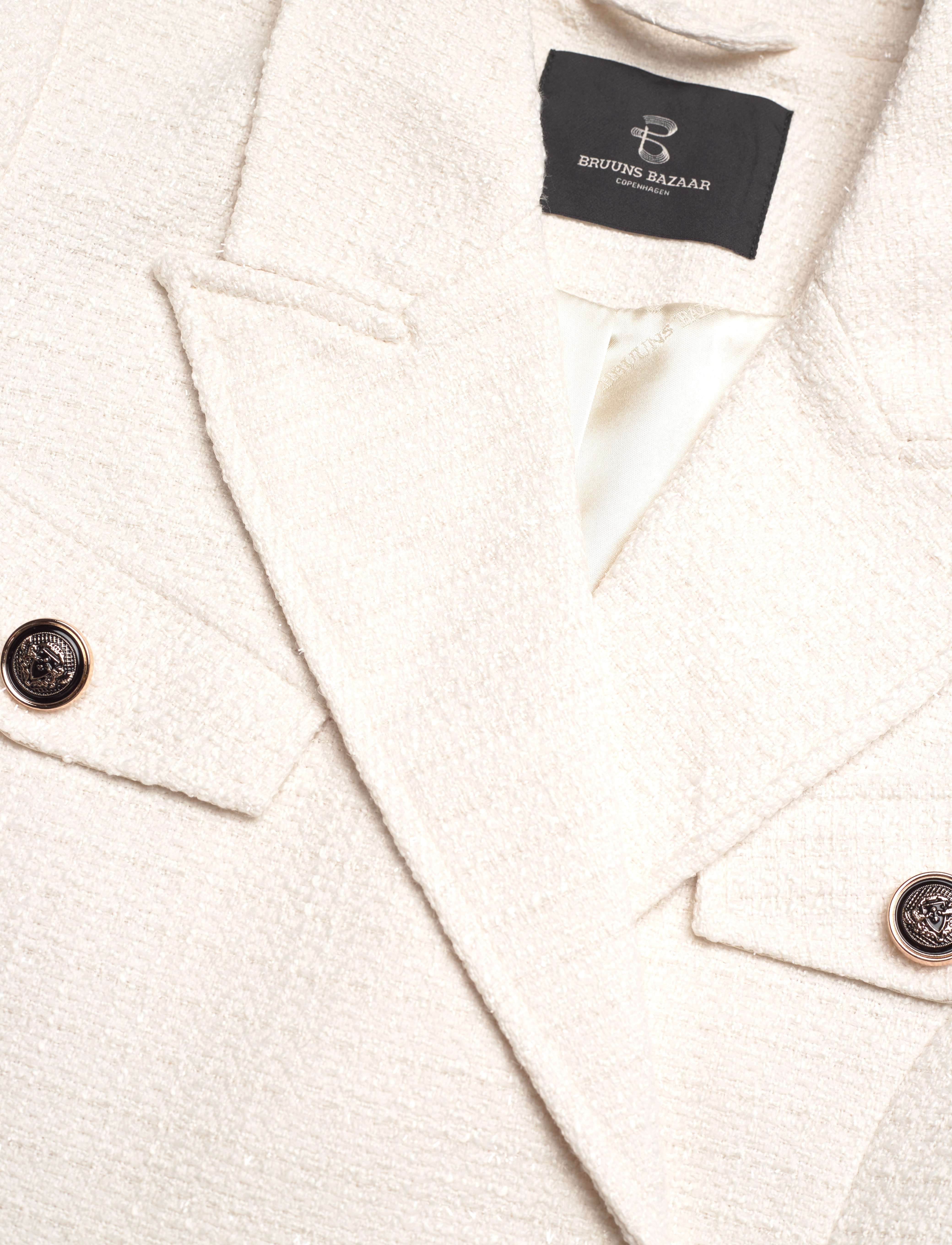 Bruuns Bazaar - PlatanusBBYda blazer - snow white - 3