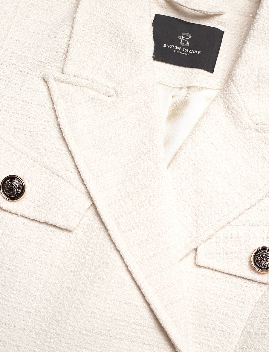 Bruuns Bazaar - PlatanusBBYda blazer - snow white - 3