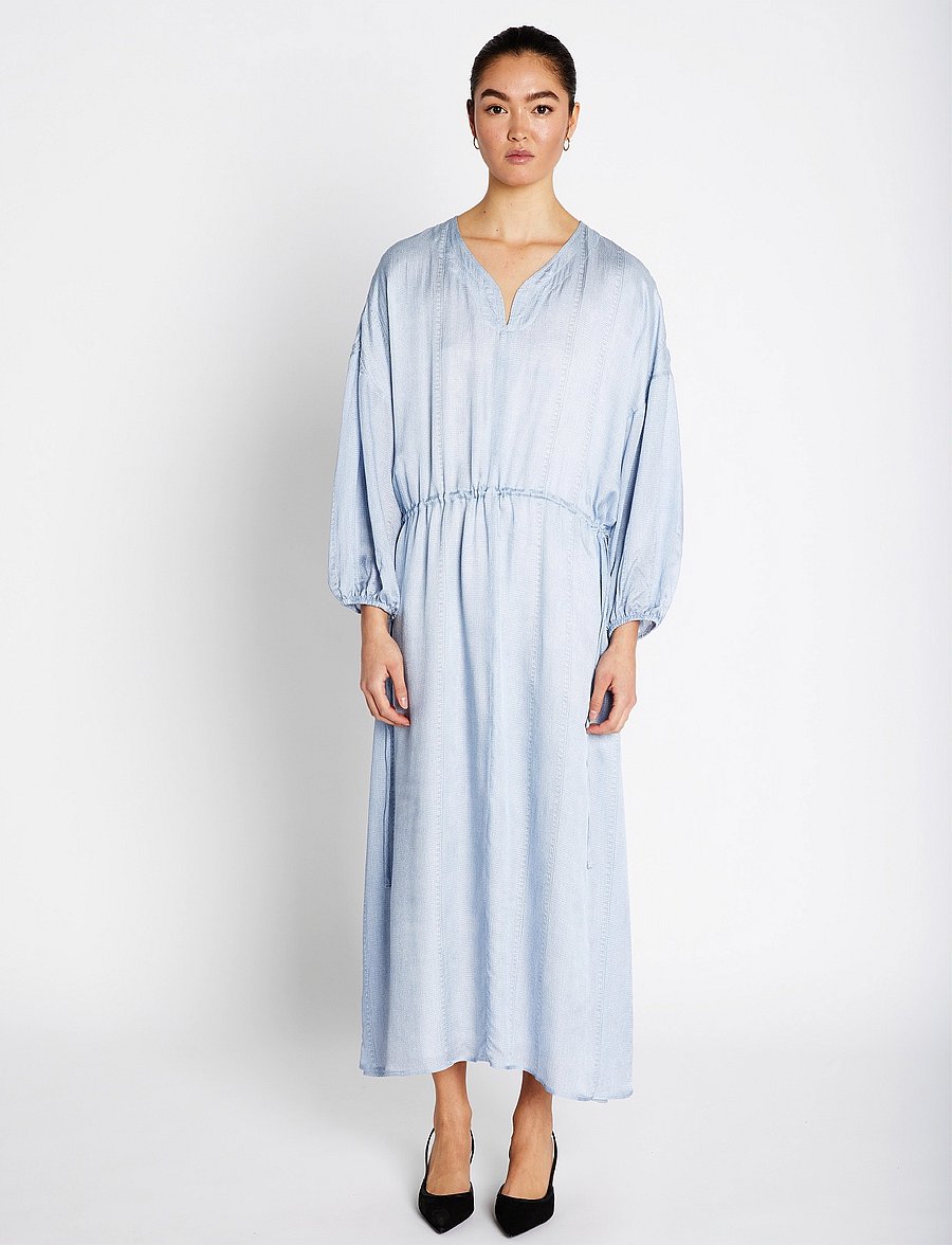 Bruuns Bazaar - SinapsisBBCata dress - midiklänningar - denim print - 0