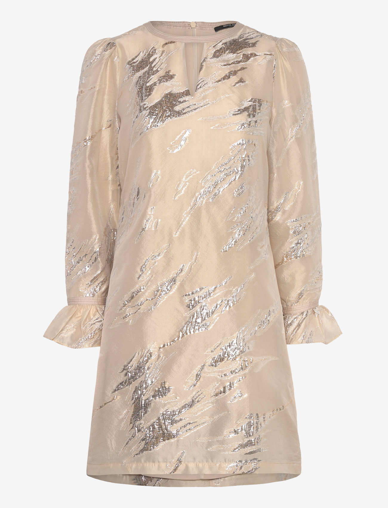 Bruuns Bazaar - PlantagoBBTheni dress - partykleider - light gold - 0