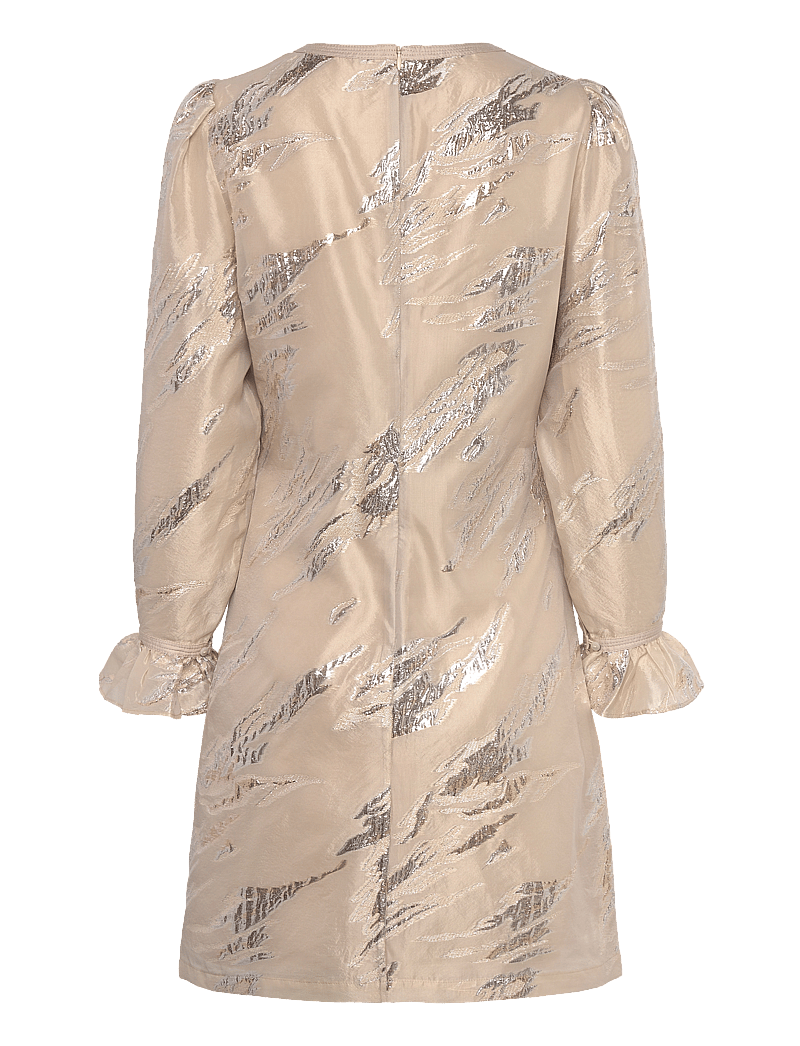 Bruuns Bazaar - PlantagoBBTheni dress - festklänningar - light gold - 2